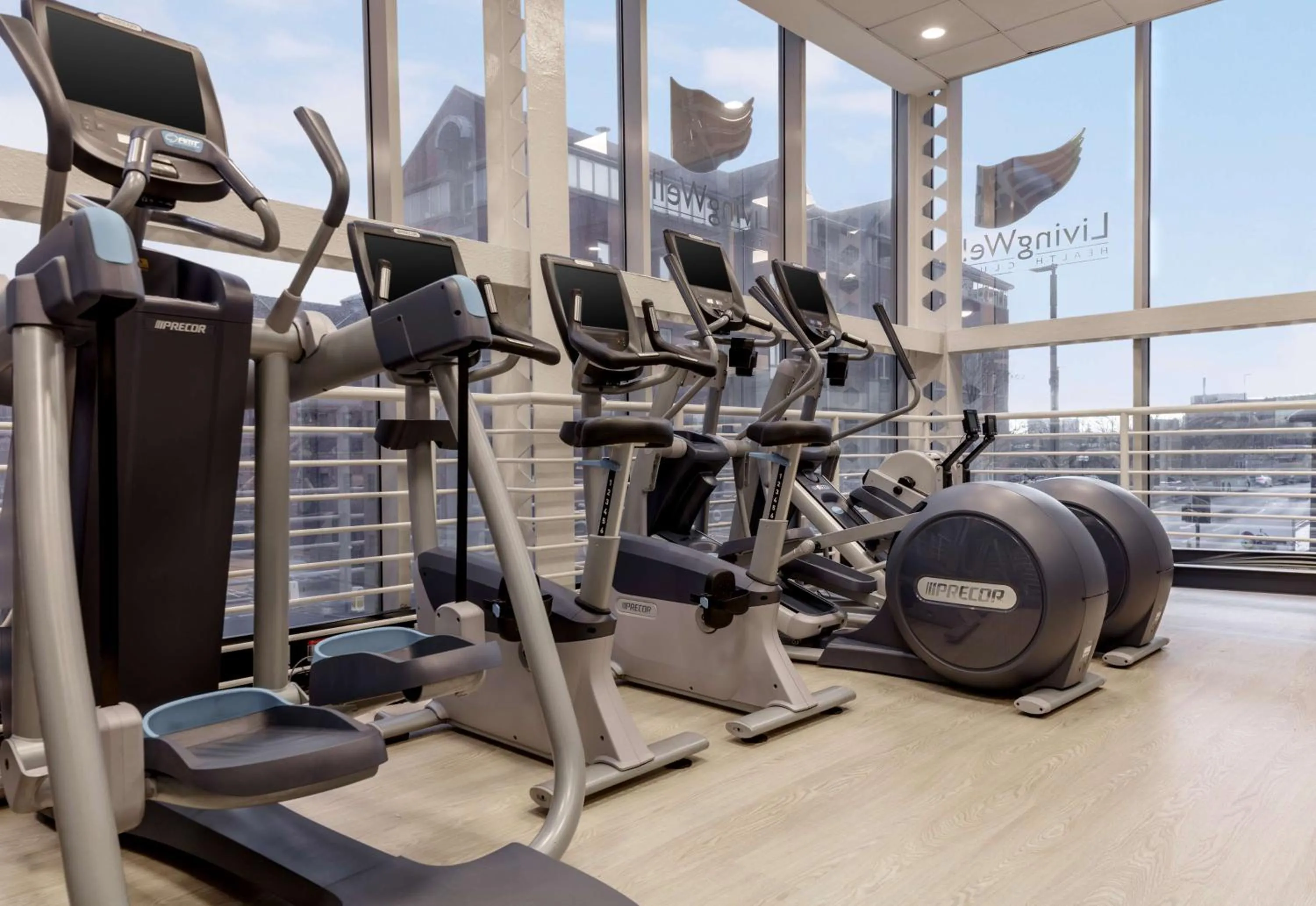 Fitness centre/facilities in Hilton Leeds City