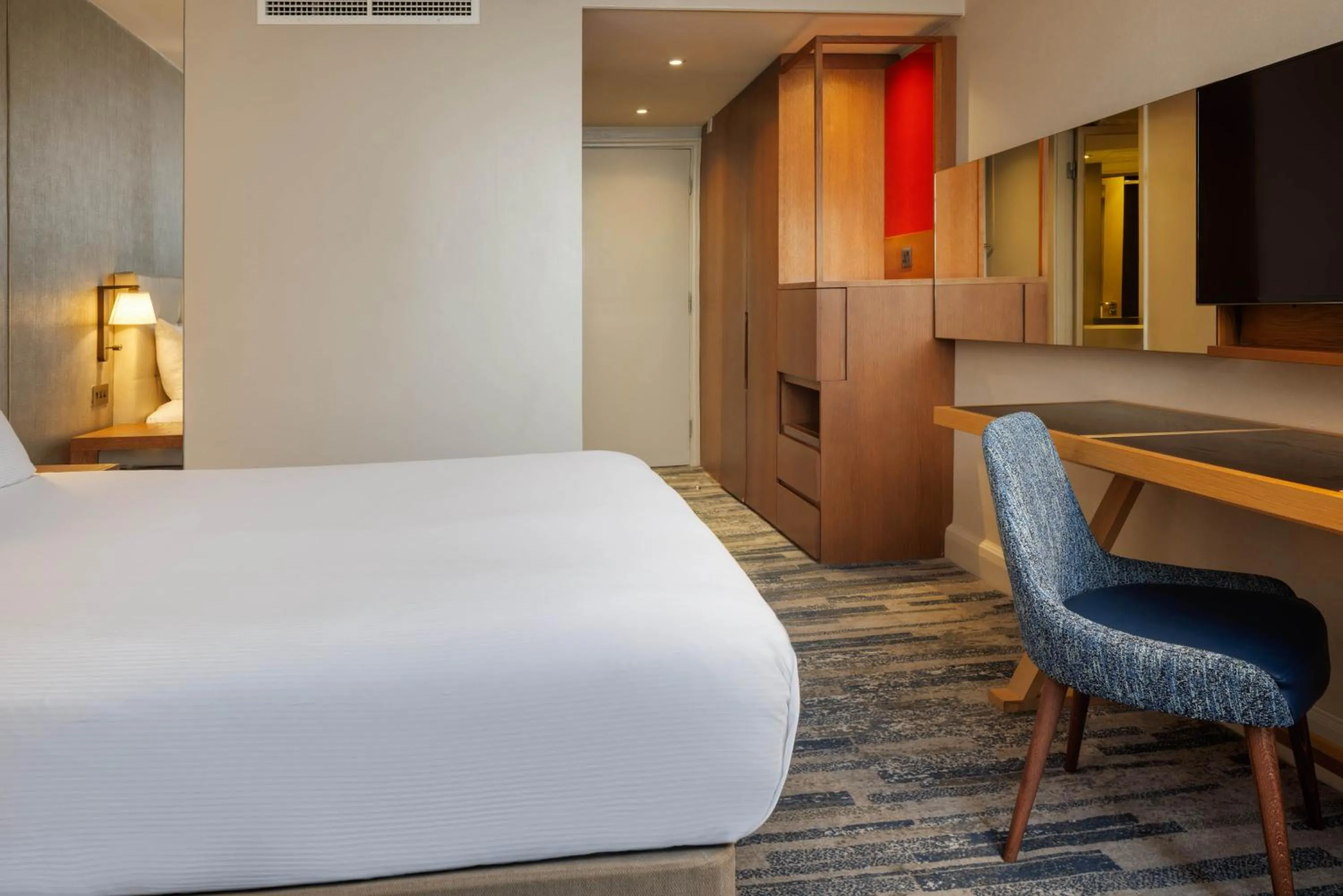 Bedroom, Bed in Hilton Leeds City