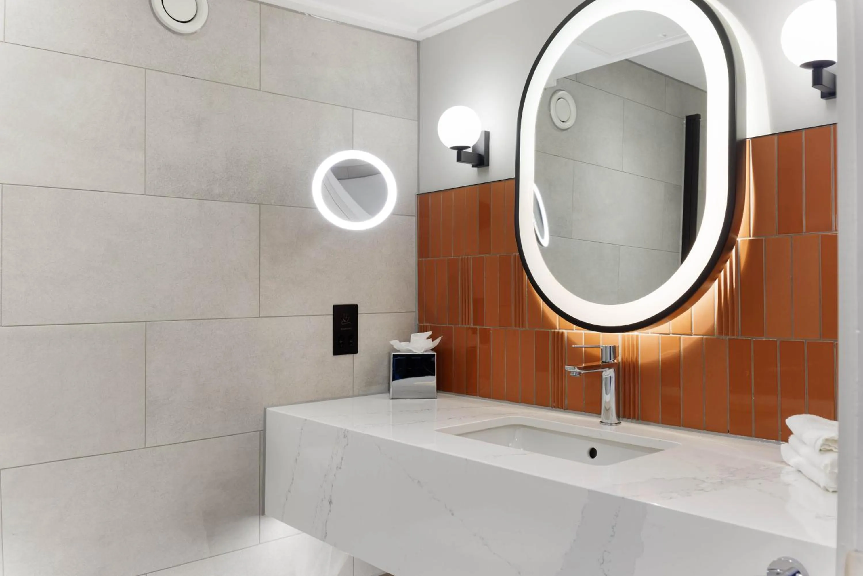 Bathroom in Hilton Leeds City