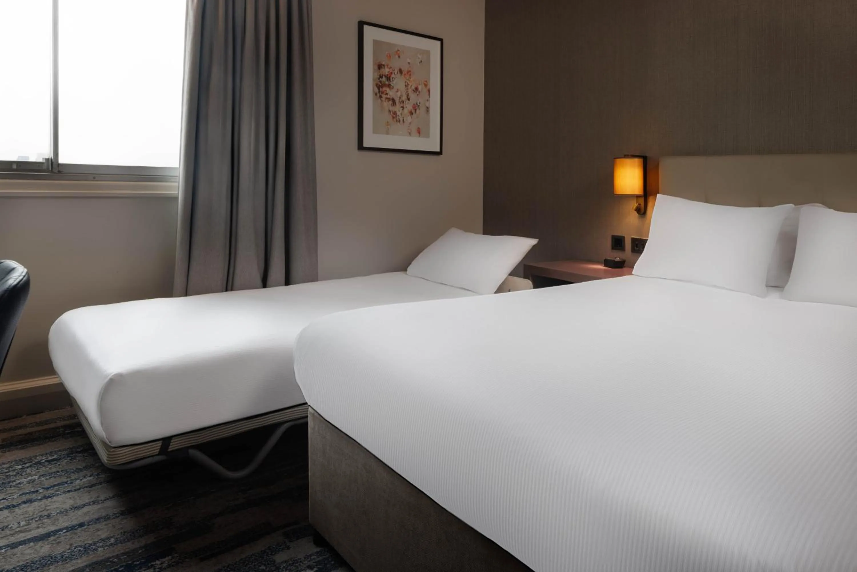 Bedroom, Bed in Hilton Leeds City