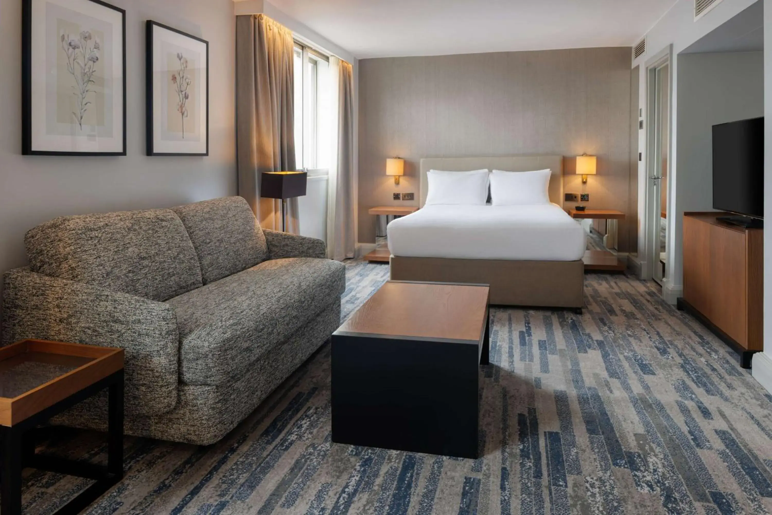 Suite Double Room in Hilton Leeds City Suite Double Room in Hilton Leeds City