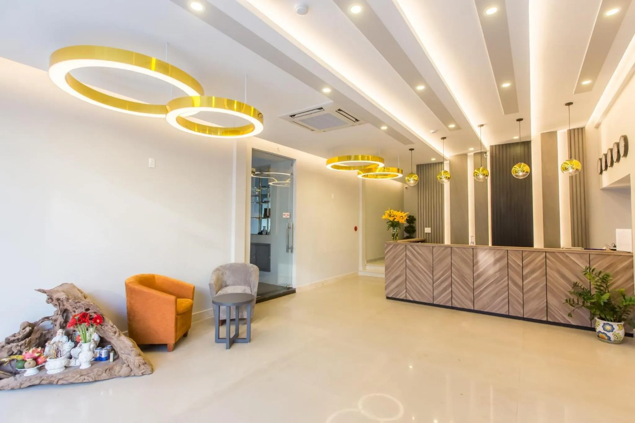 Lobby or reception in Binh Duong Resident Hotel