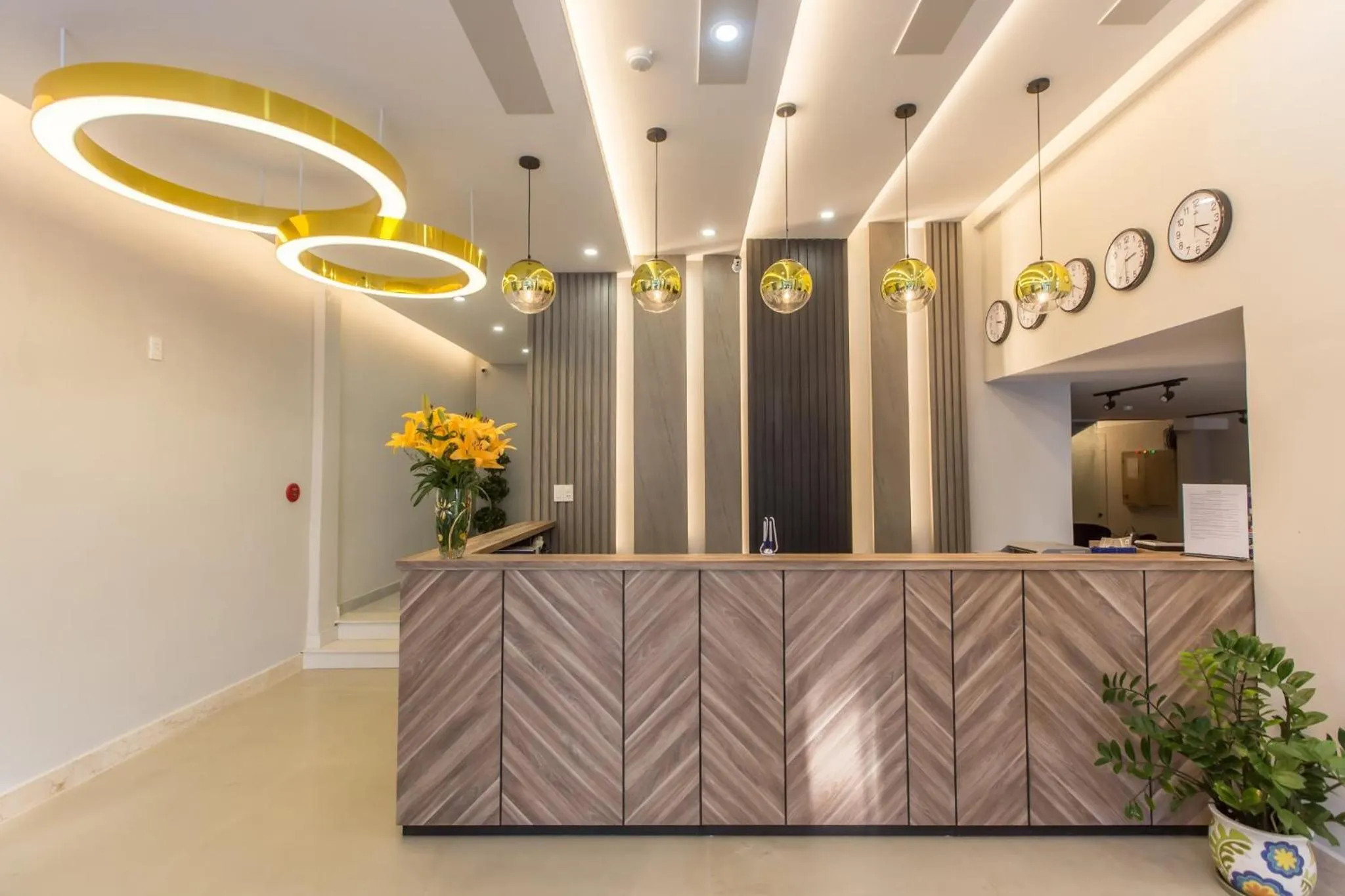 Lobby or reception in Binh Duong Resident Hotel