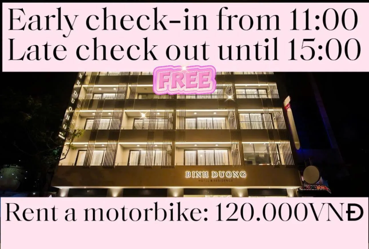 Property building in Binh Duong Resident Hotel