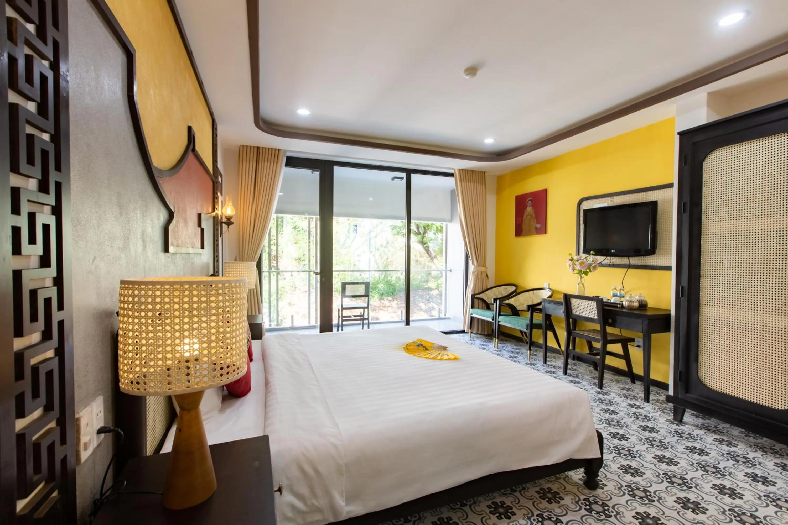 Photo of the whole room, Bed in Binh Duong Resident Hotel