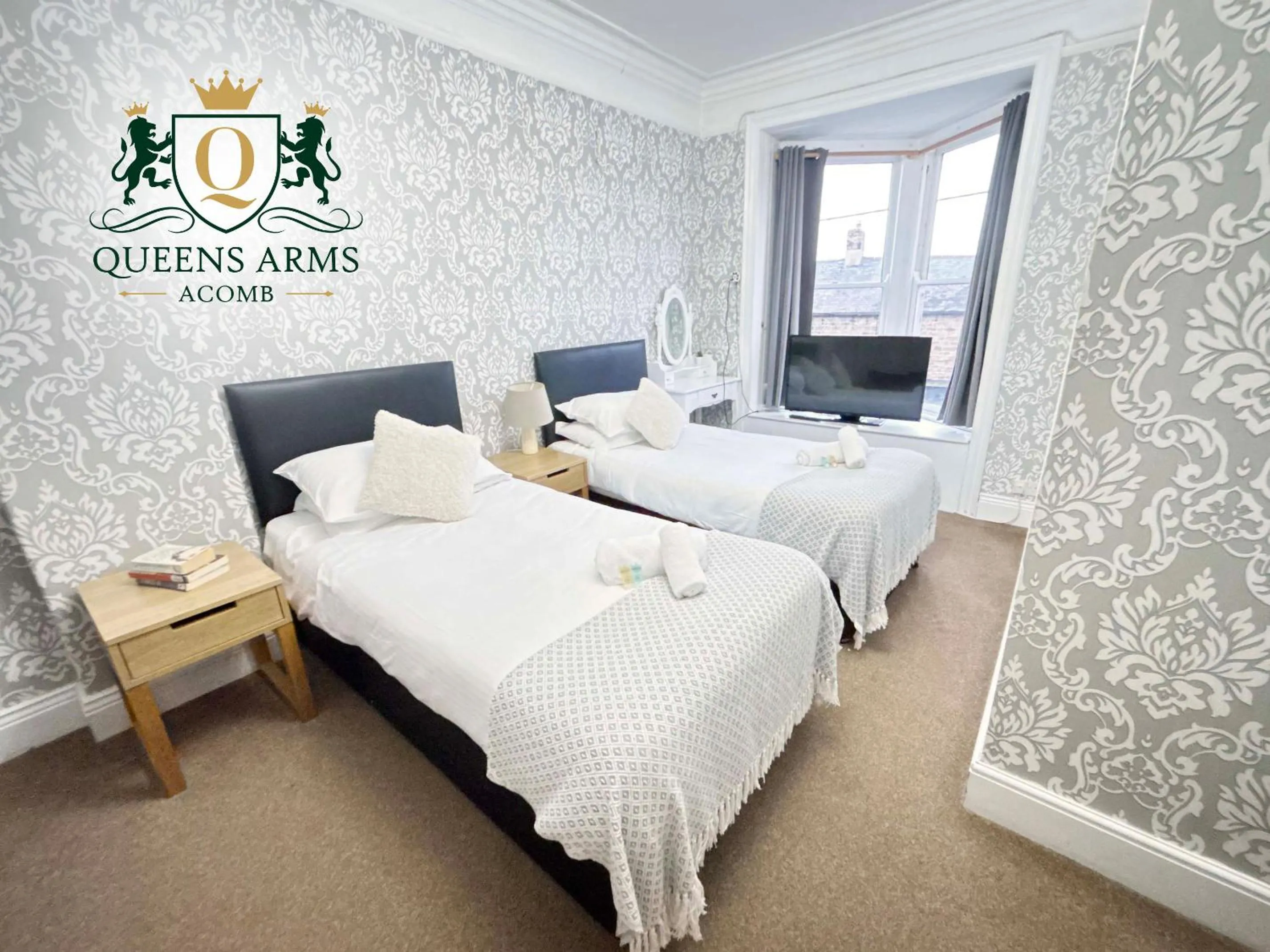 Bed in The Queens Arms Hotel Acomb