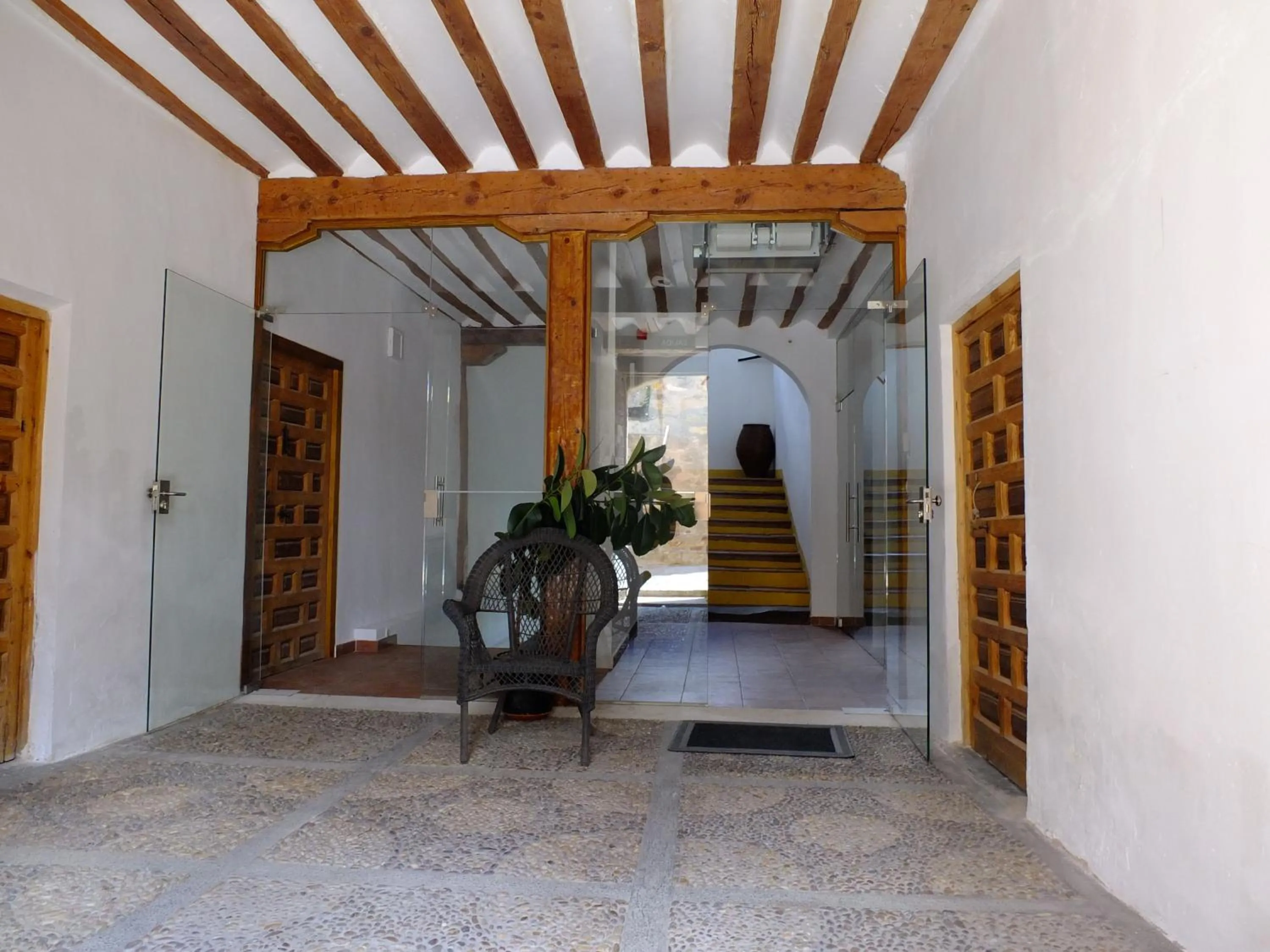 Facade/entrance in El Albergue de Sigüenza