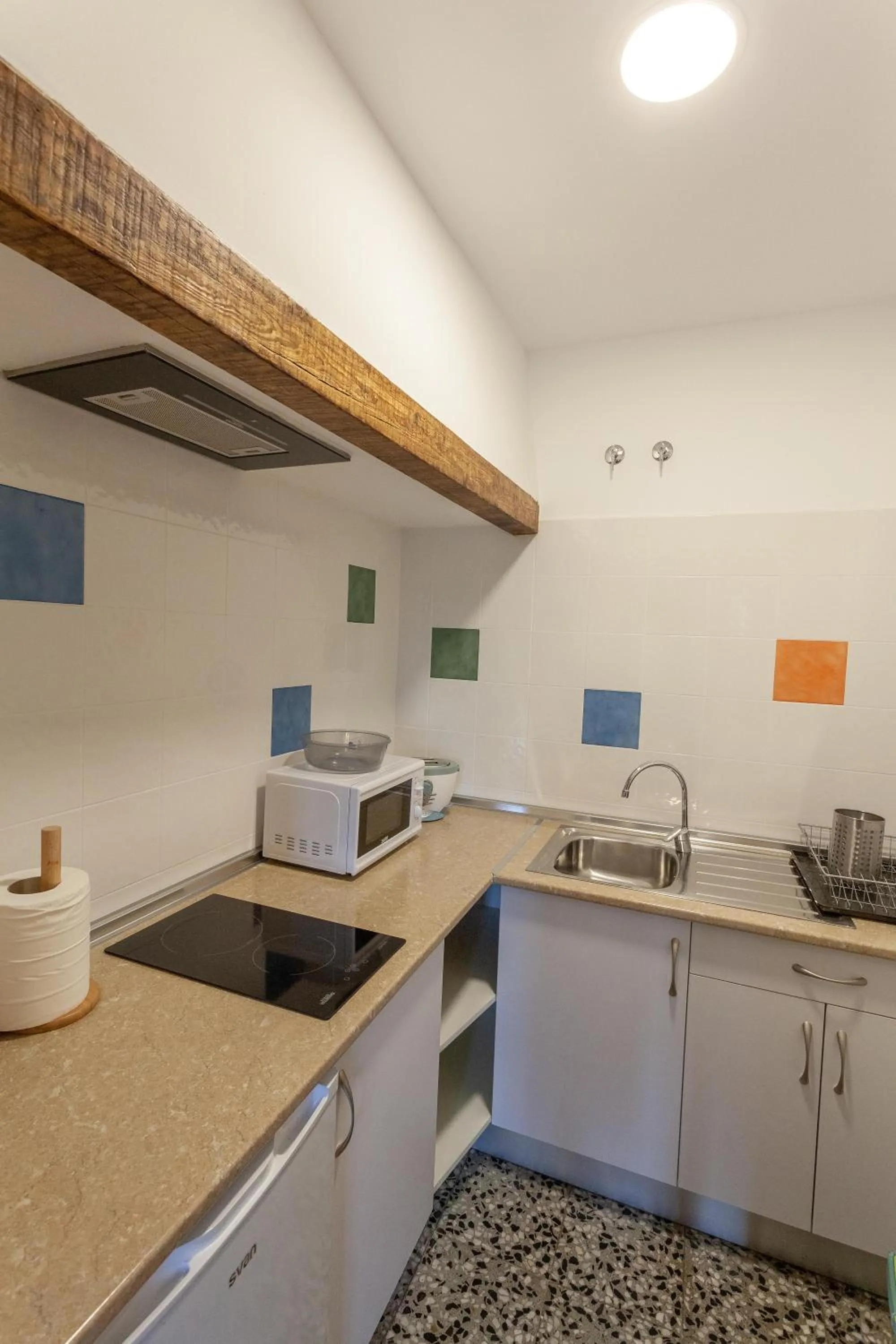 Kitchen or kitchenette in El Albergue de Sigüenza