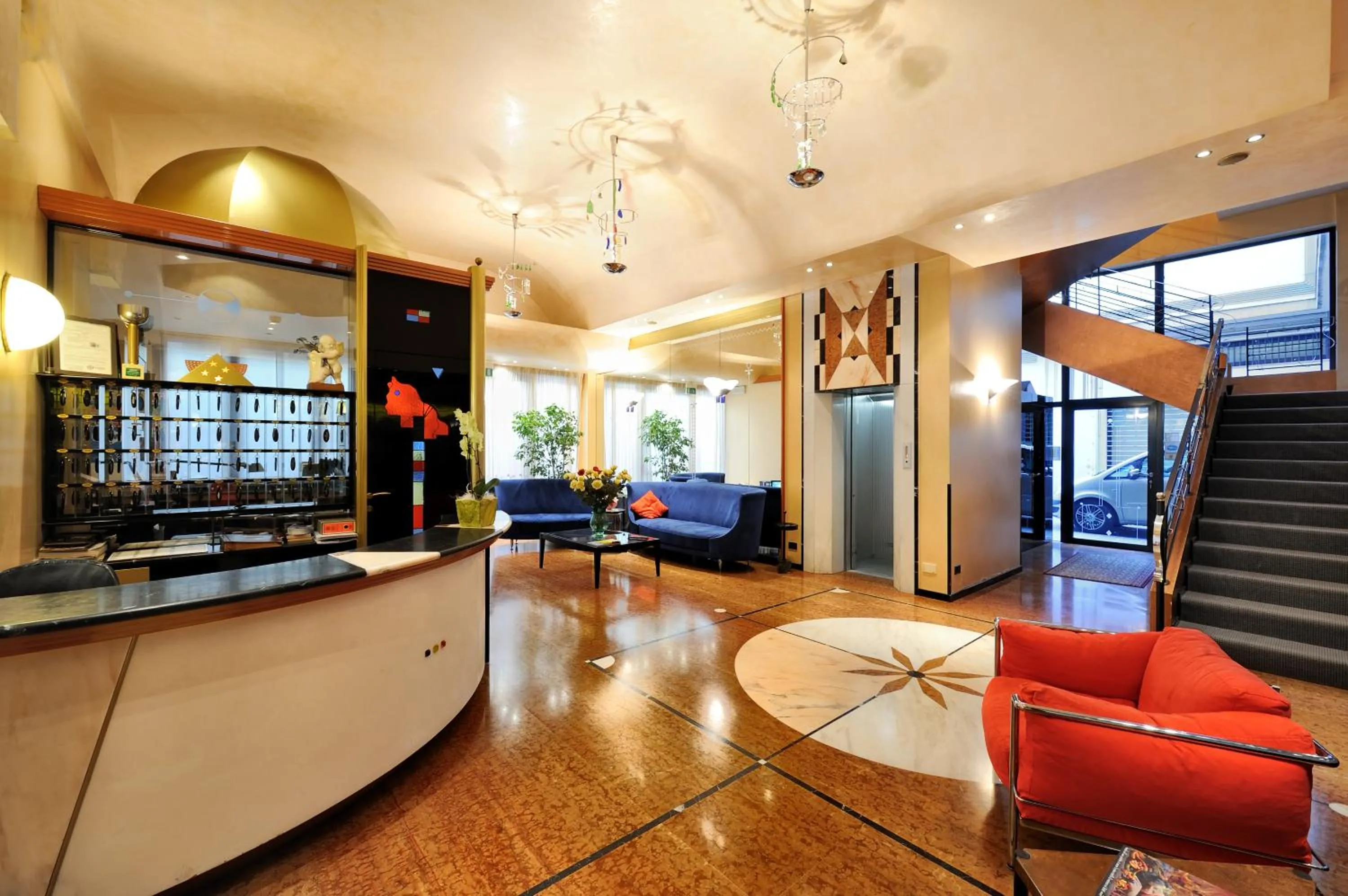 Lobby or reception in Hotel Miramare Et De La Ville