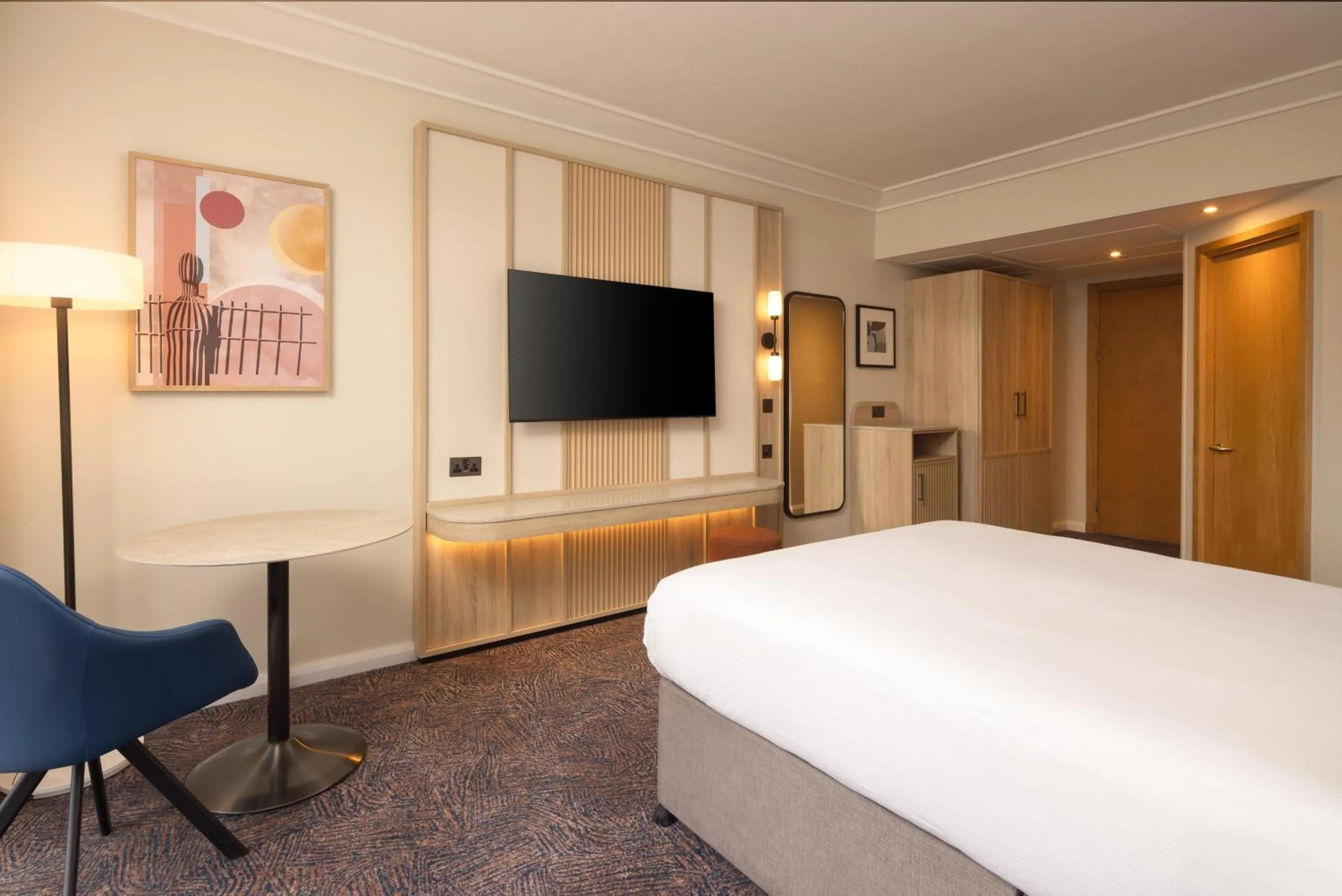 Bed in Hilton Newcastle Gateshead