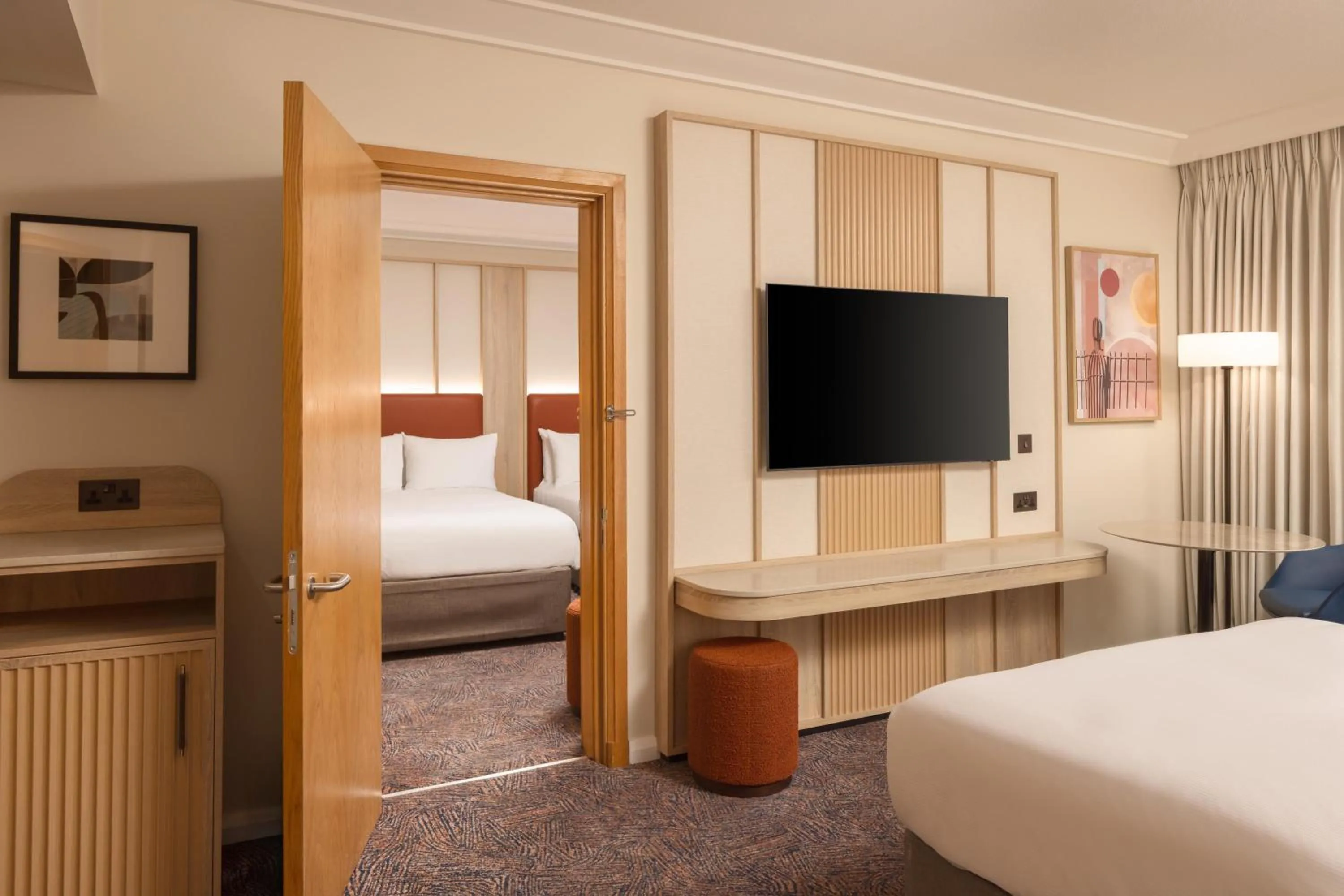 Photo of the whole room, Bed in Hilton Newcastle Gateshead