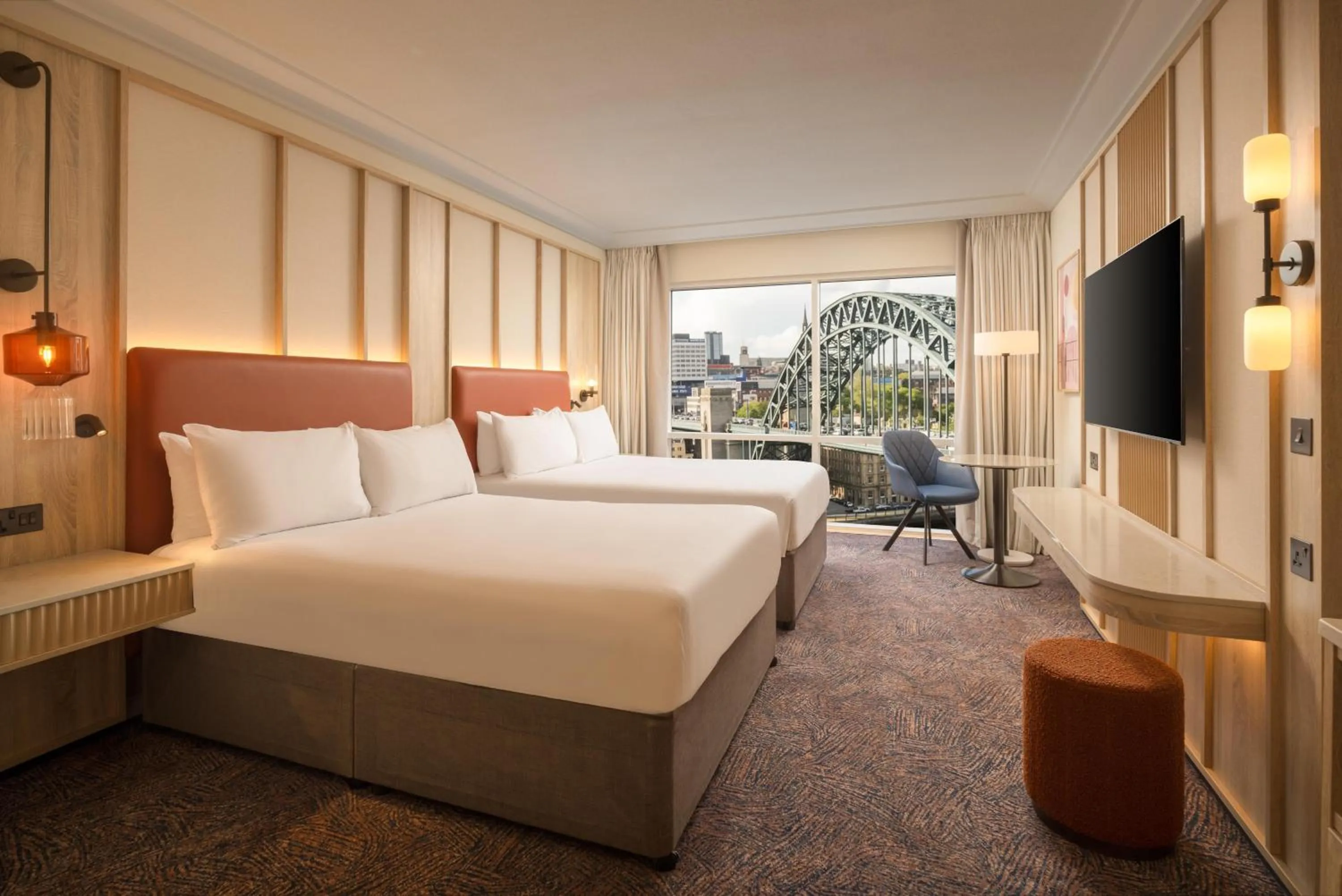 Bed in Hilton Newcastle Gateshead