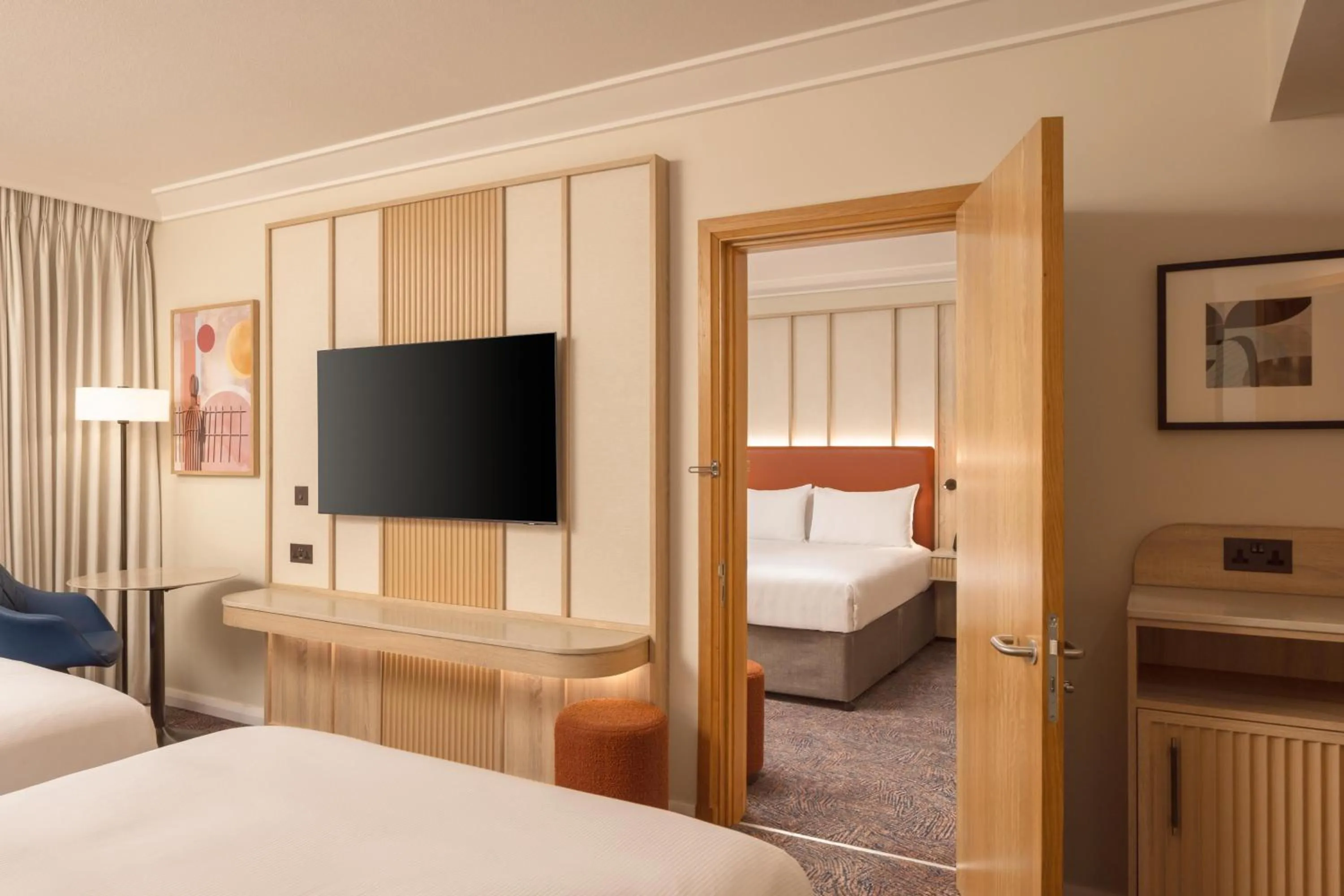 Photo of the whole room, Bed in Hilton Newcastle Gateshead