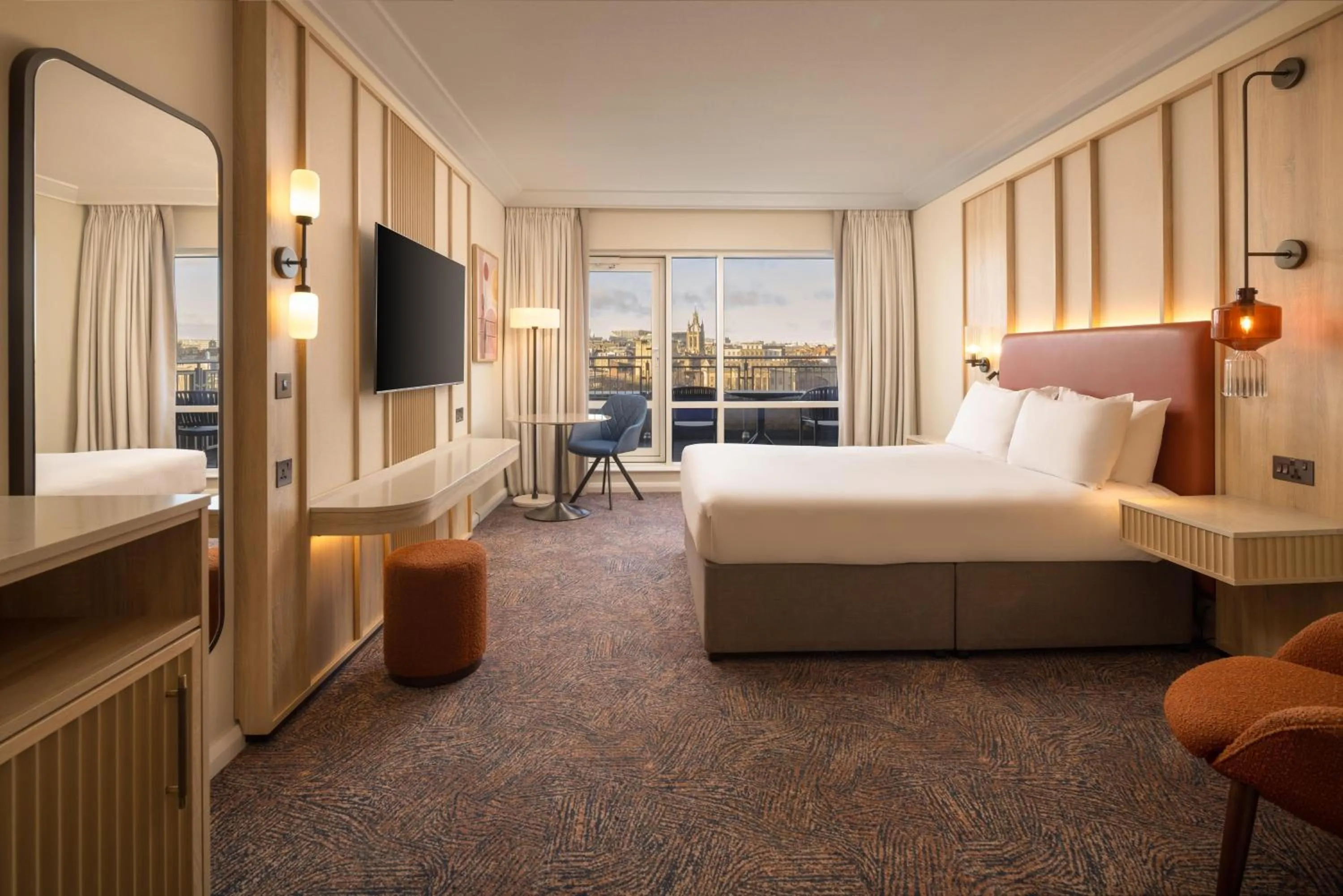 Bed in Hilton Newcastle Gateshead