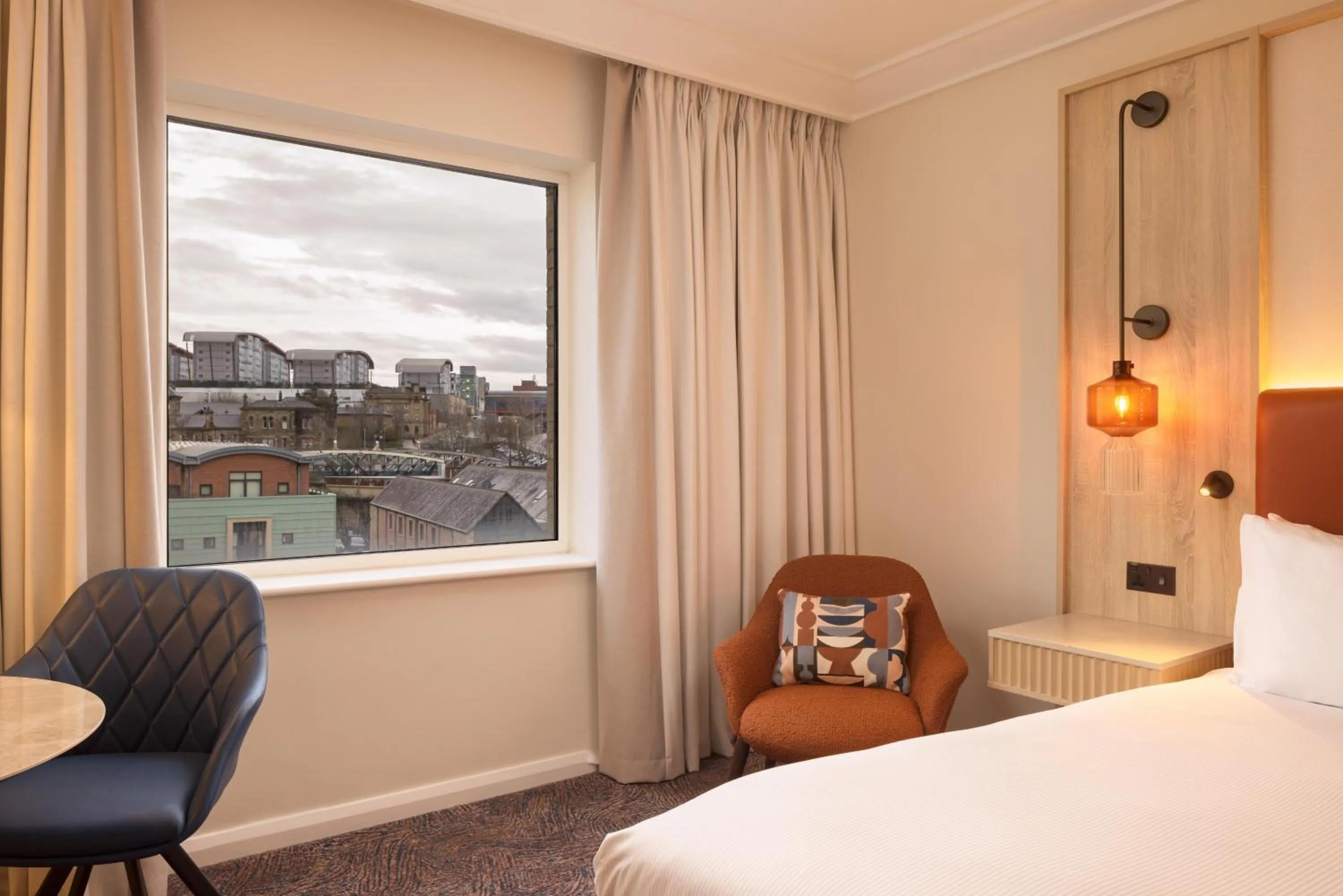 Bed in Hilton Newcastle Gateshead