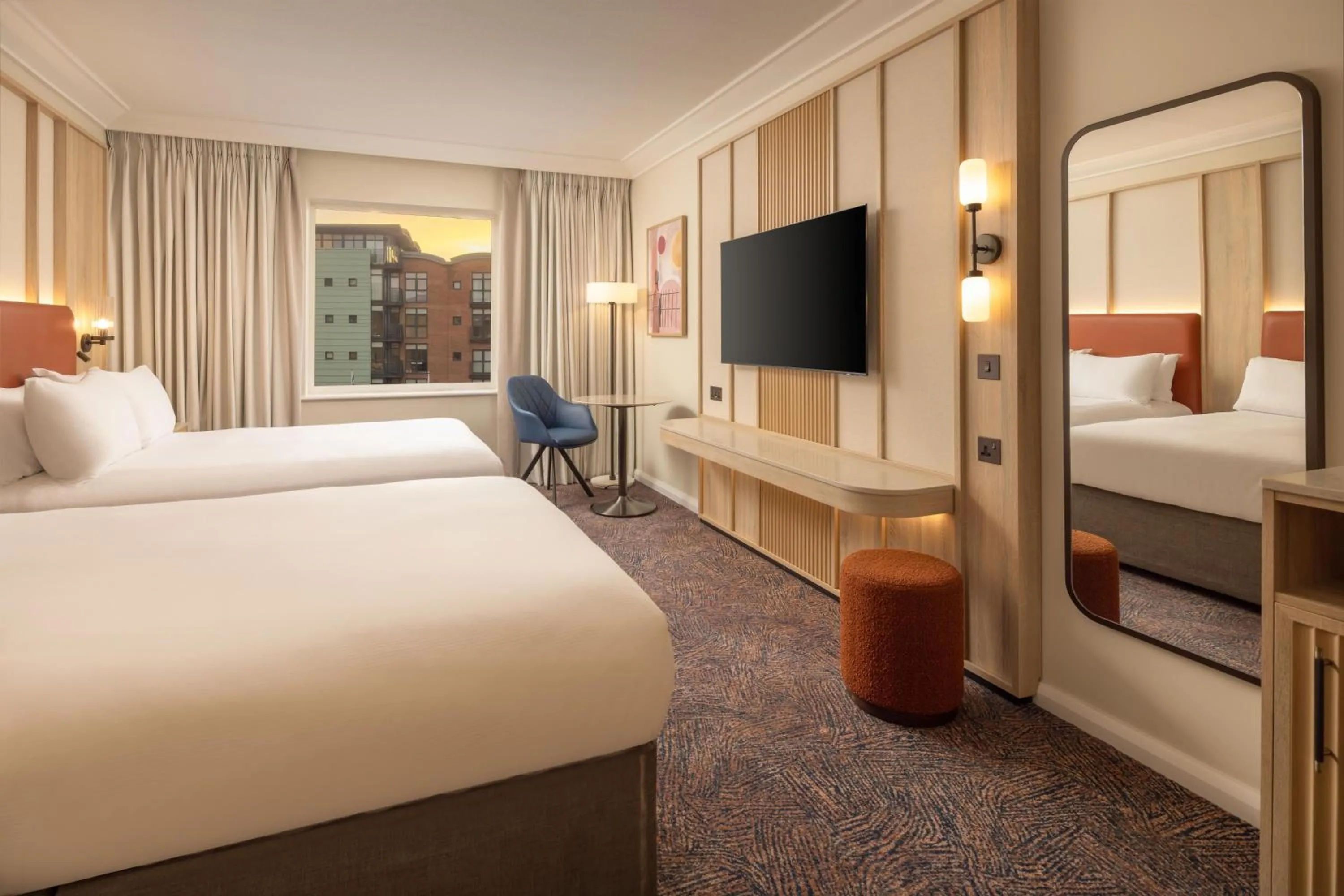 Bed in Hilton Newcastle Gateshead