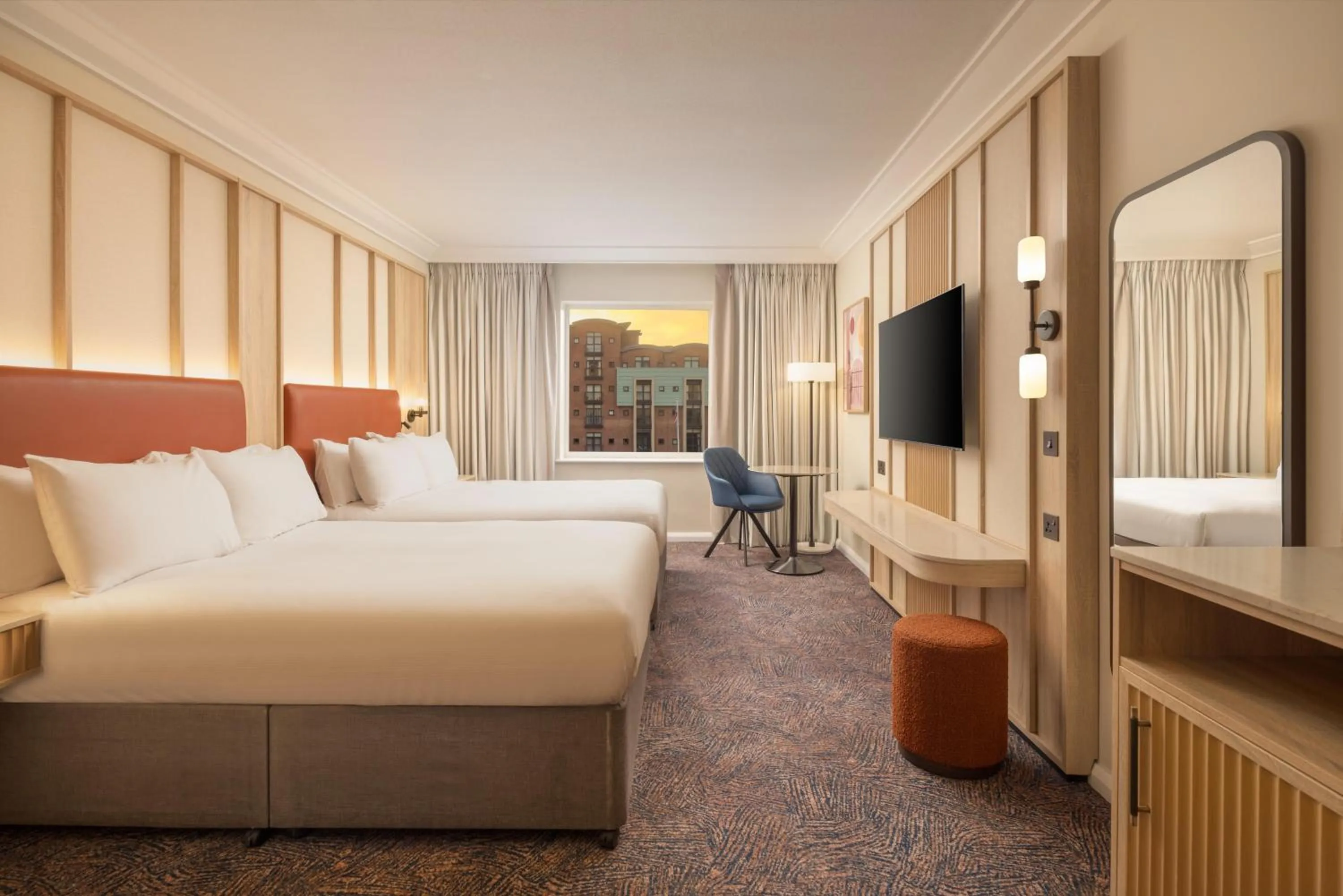 Bed in Hilton Newcastle Gateshead