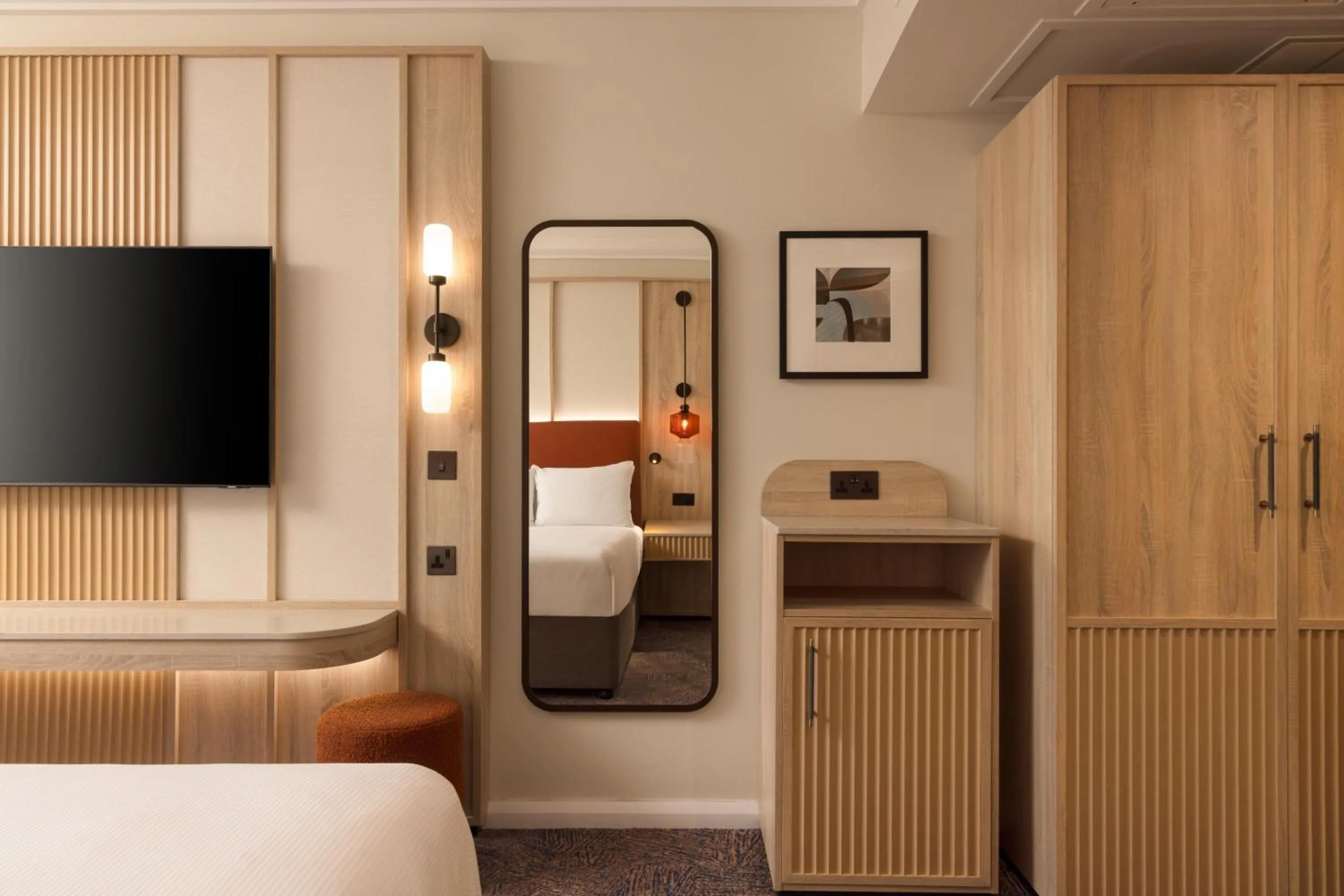 Bed in Hilton Newcastle Gateshead