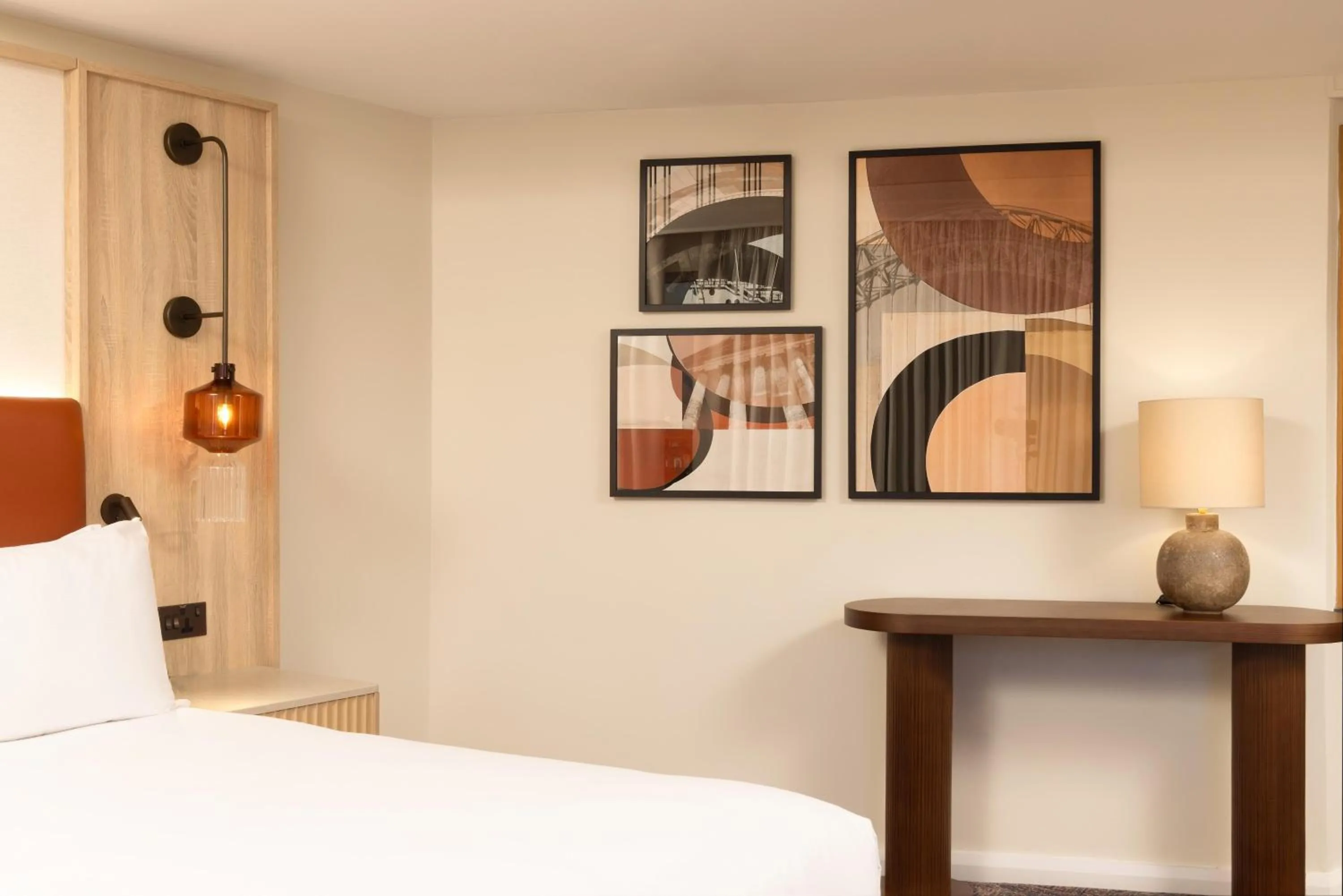 Bed in Hilton Newcastle Gateshead