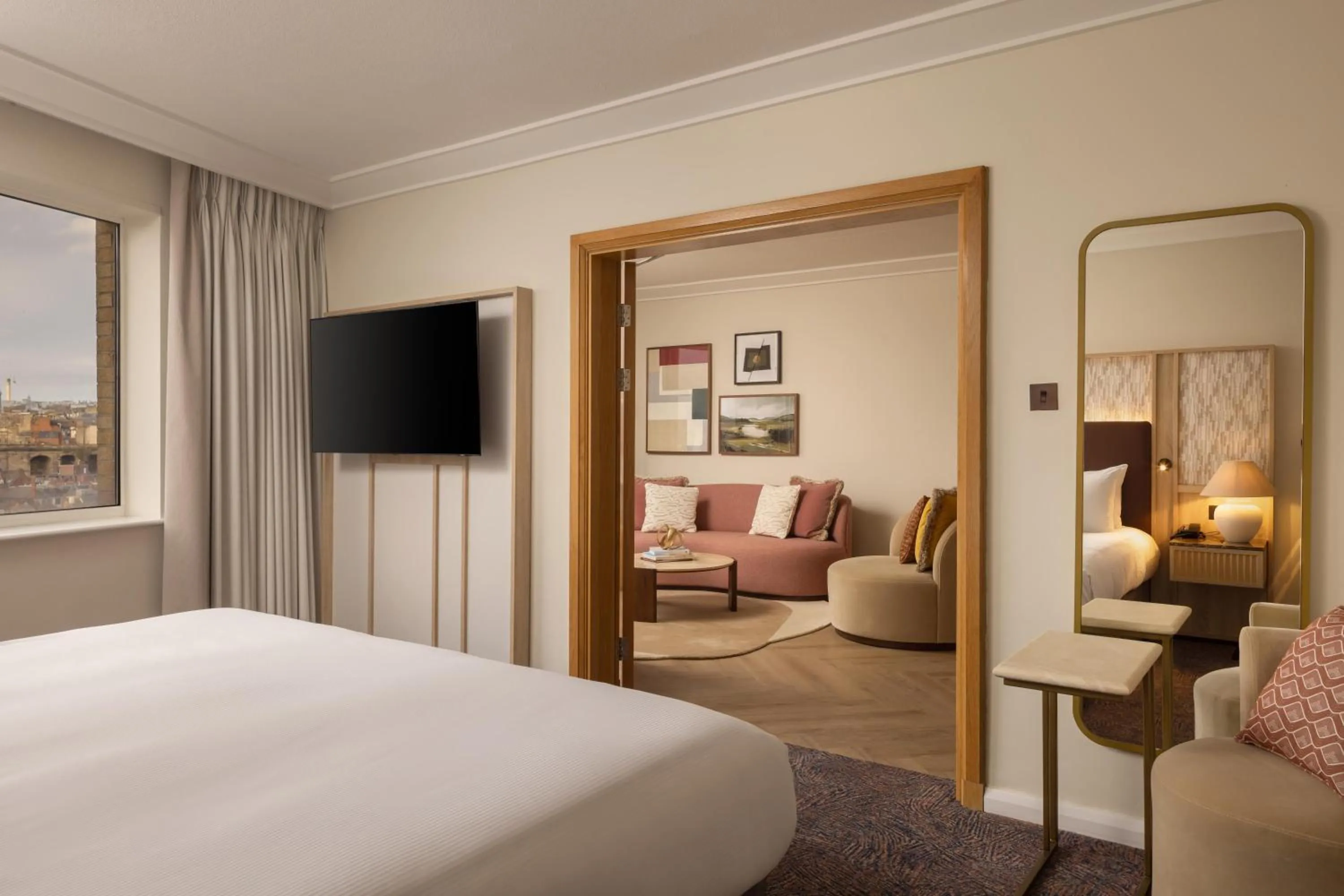 Bed in Hilton Newcastle Gateshead