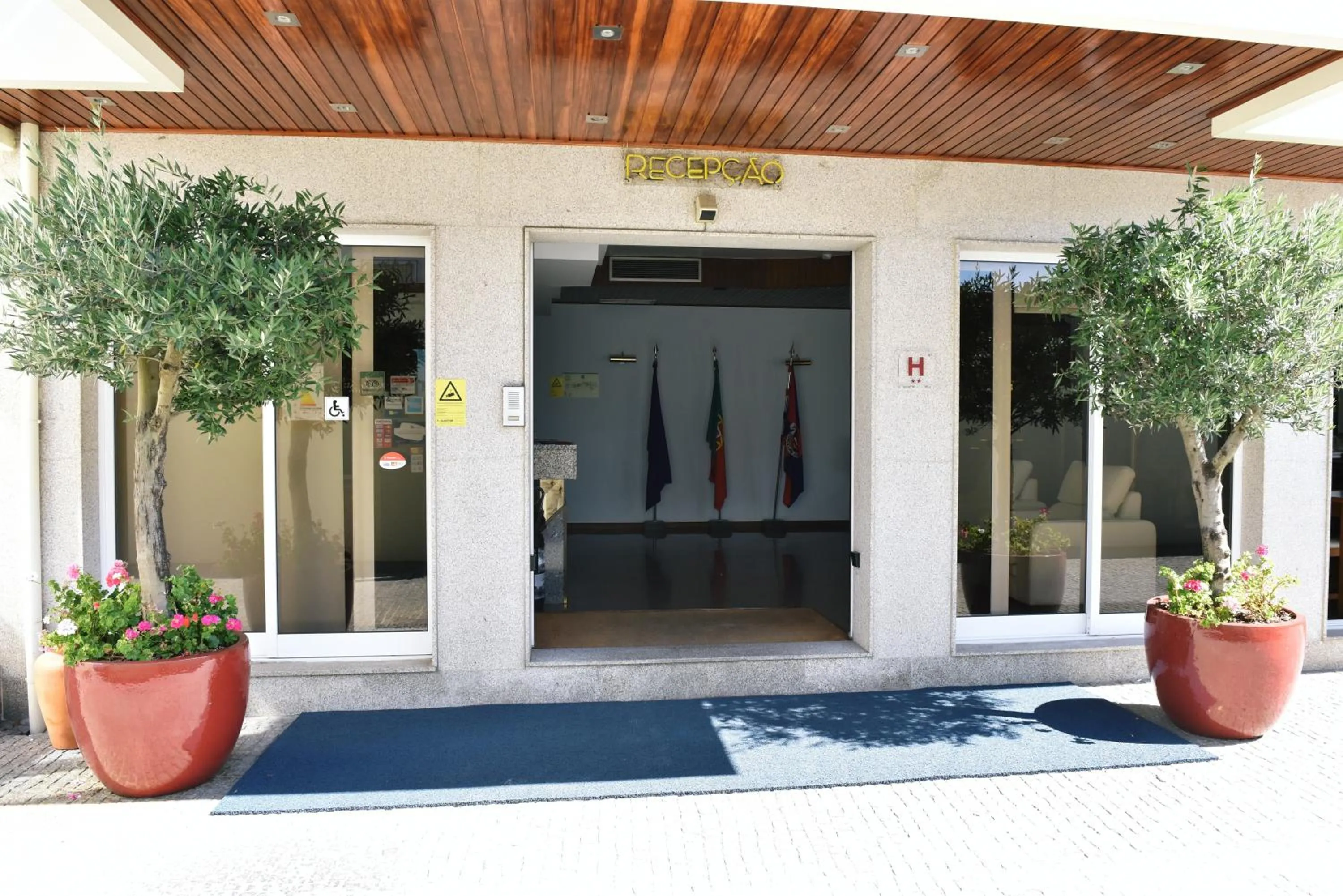 Facade/entrance in Hotel Aeroporto