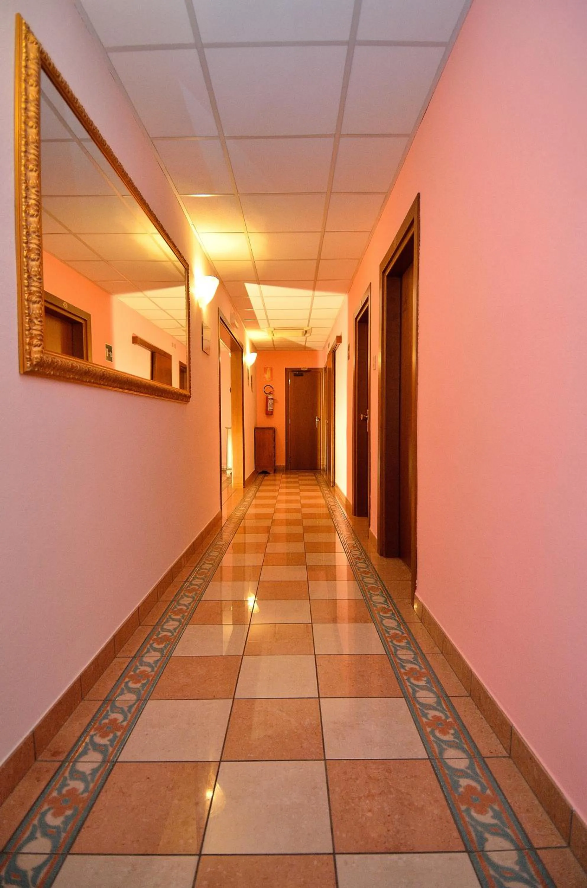 Decorative detail in Hotel Amba Alagi