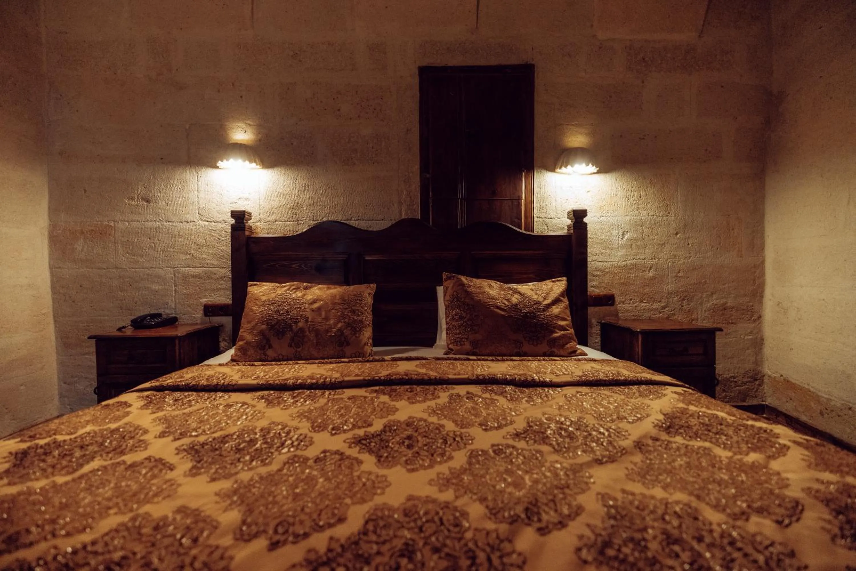 Bedroom, Bed in Melis Cave Hotel