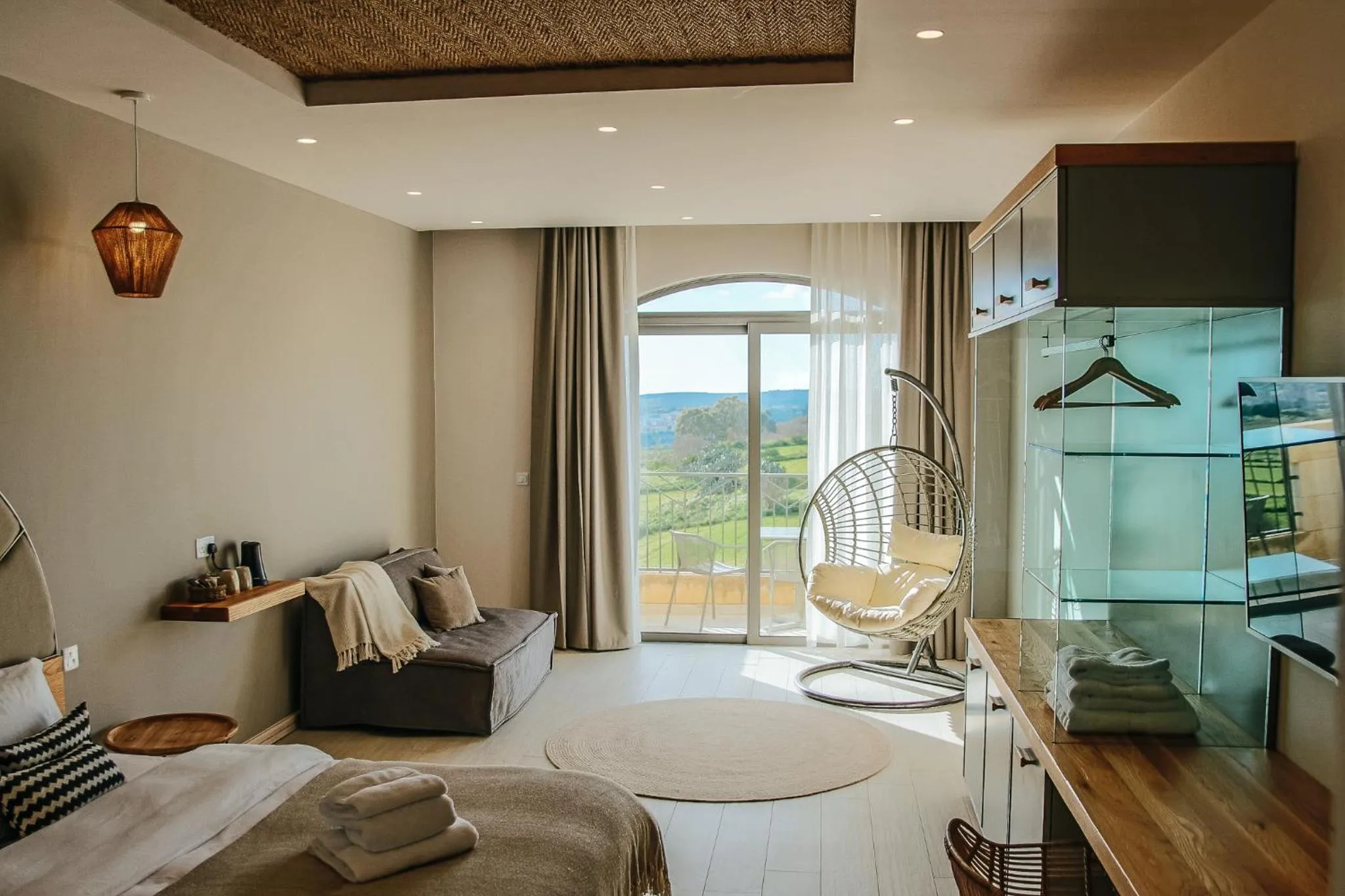 Natural landscape in Villa dei Venti