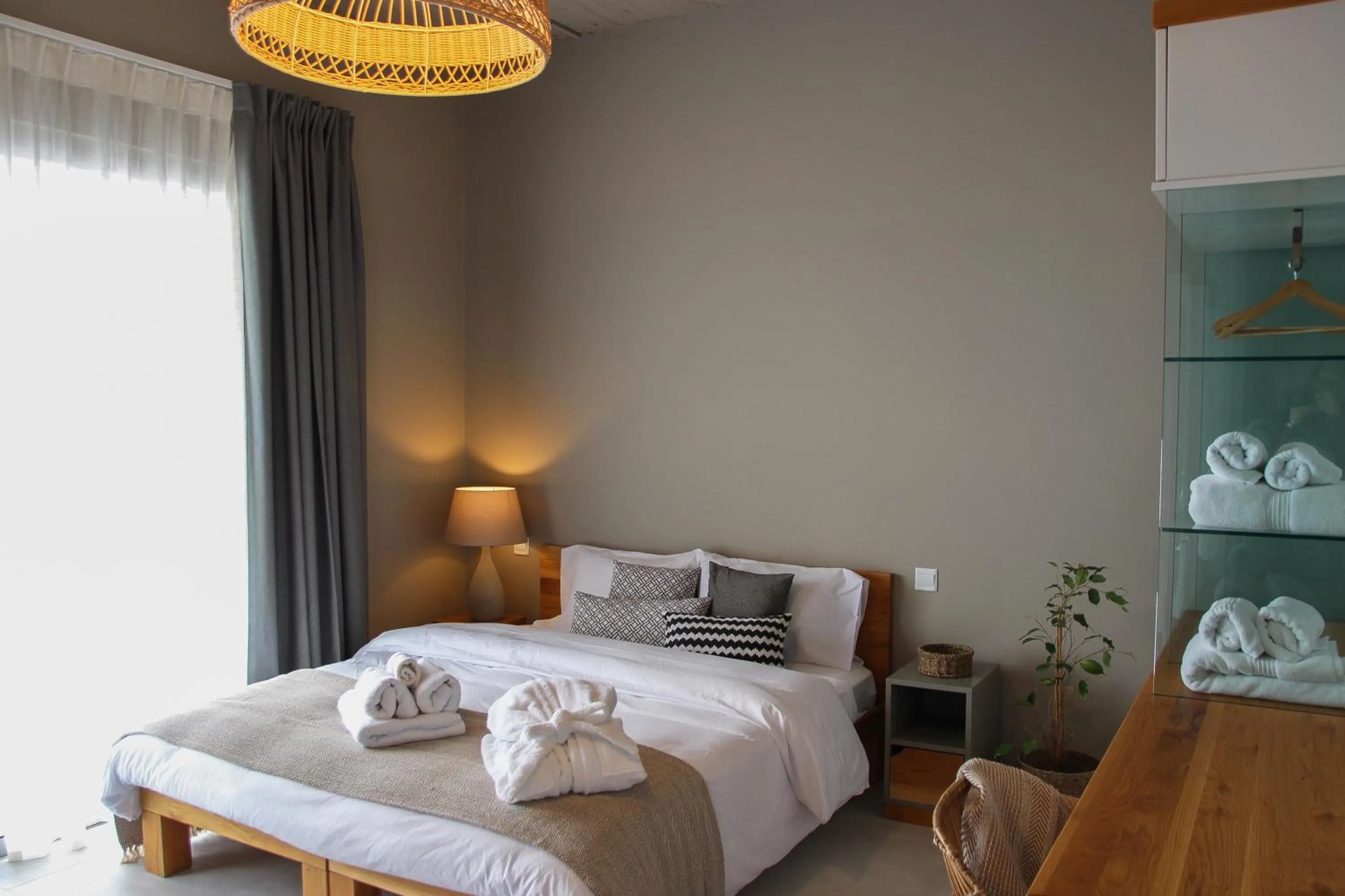 Patio, Bed in Villa dei Venti