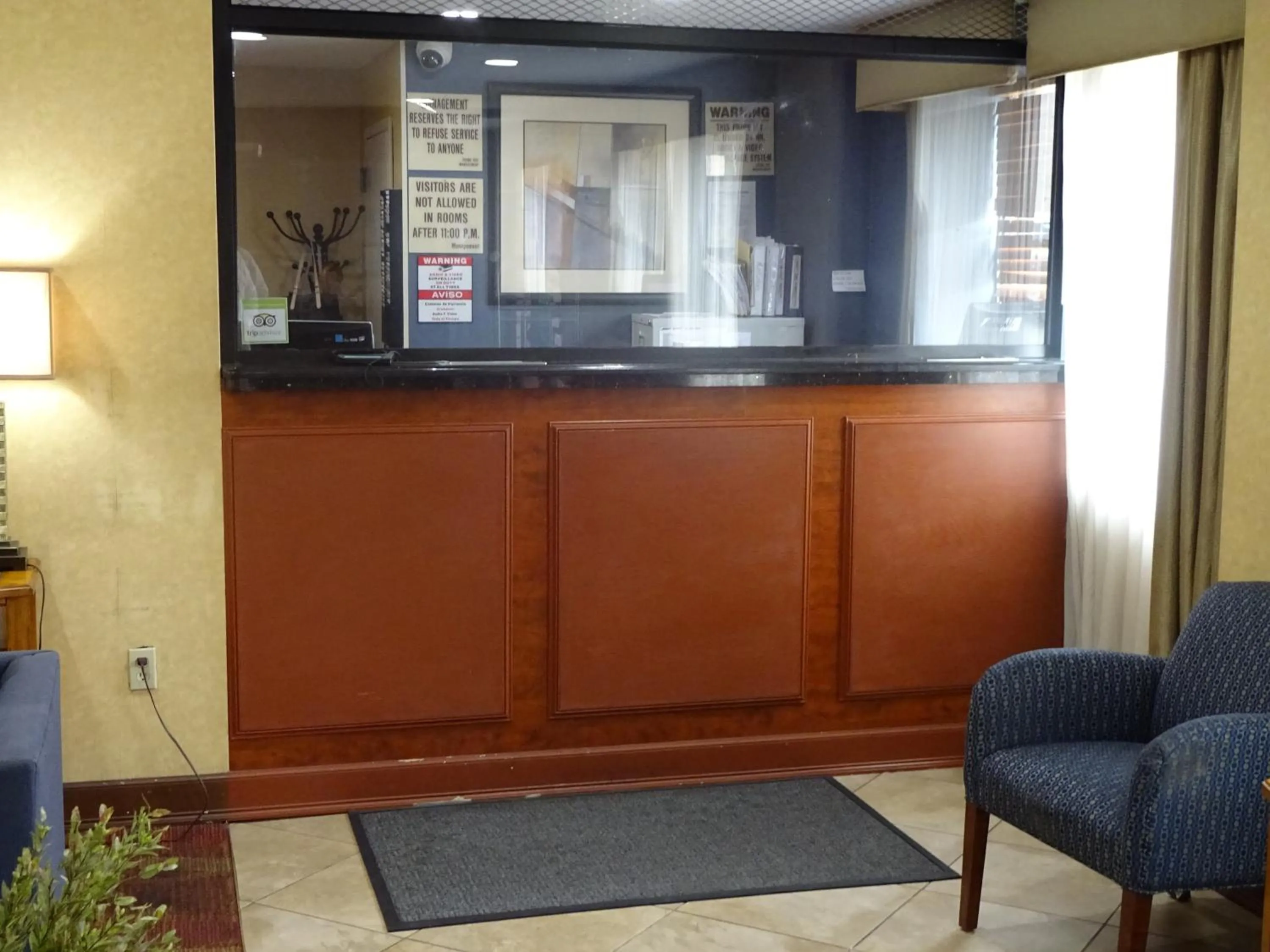 Lobby or reception in Sheridan Hotel