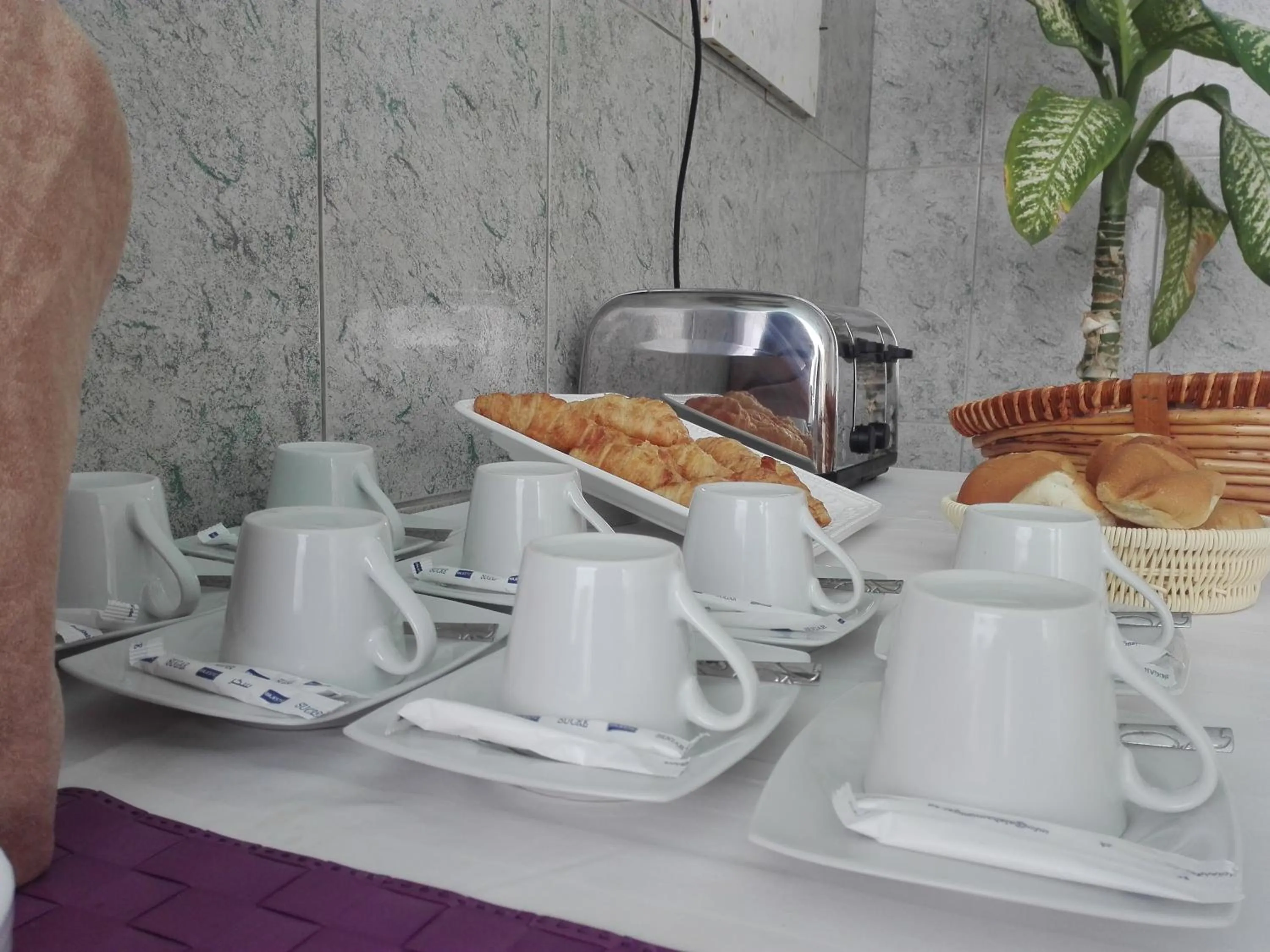 Continental breakfast in Salalah Beach Villas