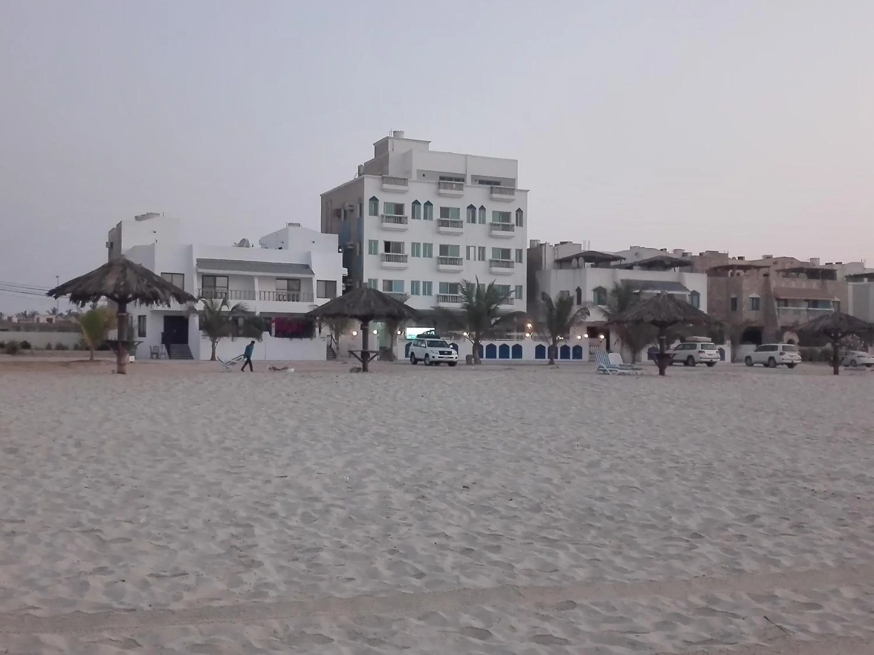 Property building in Salalah Beach Villas
