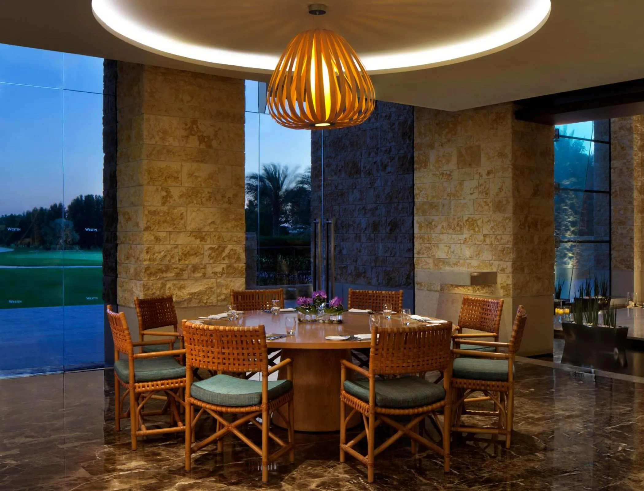 Restaurant/places to eat in VOGO Abu Dhabi Golf Resort & Spa Formerly The Westin Abu Dhabi Golf Resort & Spa