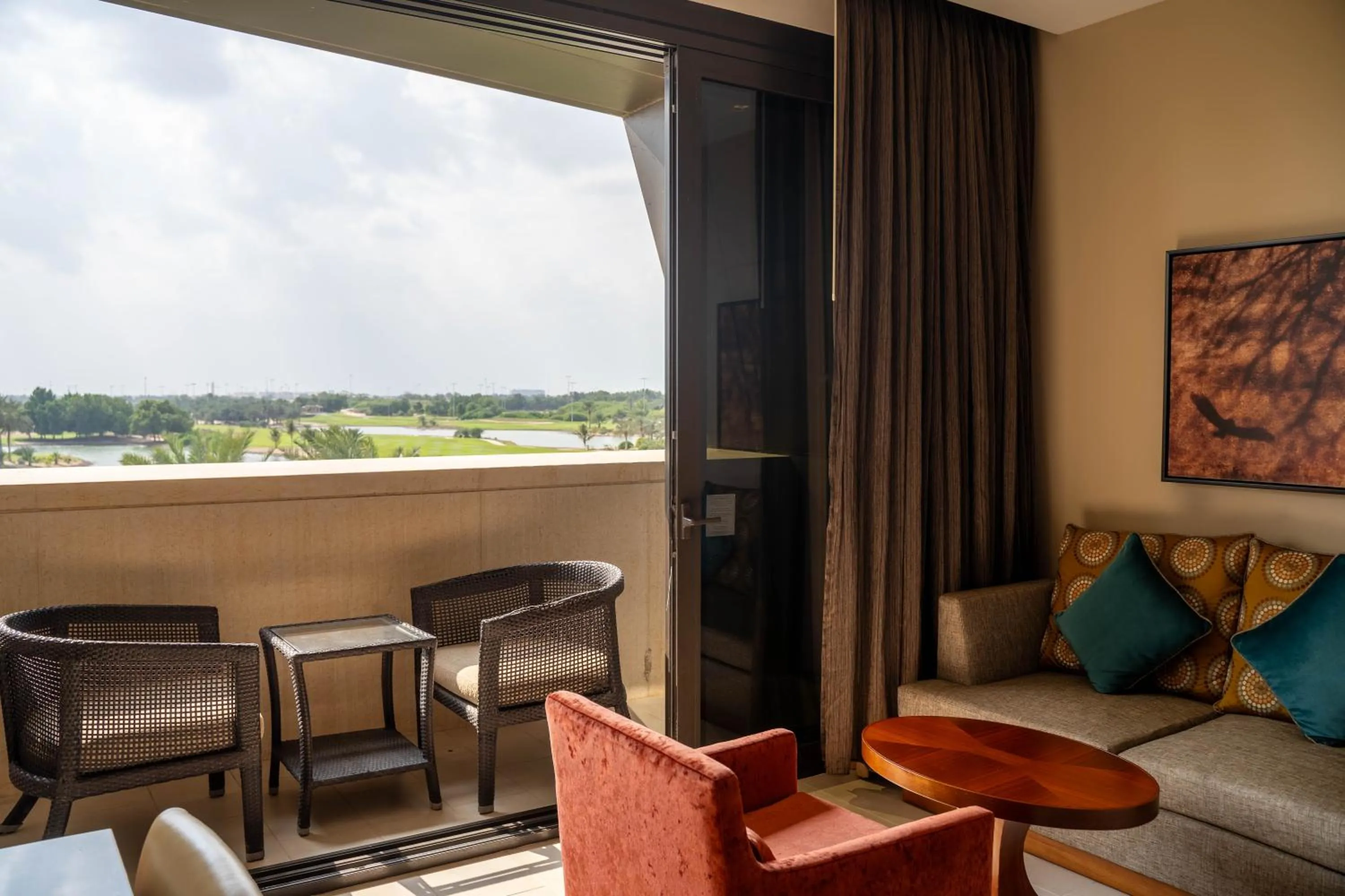 Balcony/Terrace in VOGO Abu Dhabi Golf Resort & Spa Formerly The Westin Abu Dhabi Golf Resort & Spa