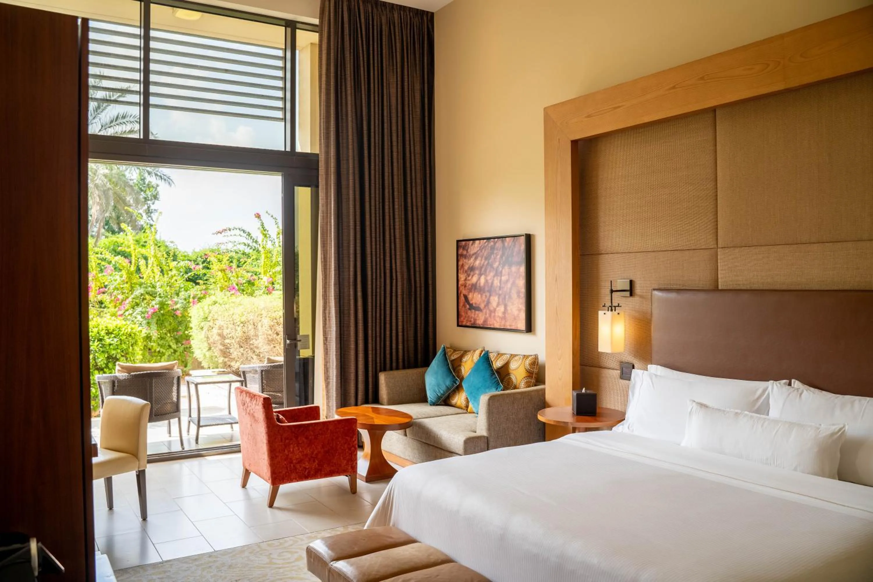 Bed in VOGO Abu Dhabi Golf Resort & Spa Formerly The Westin Abu Dhabi Golf Resort & Spa