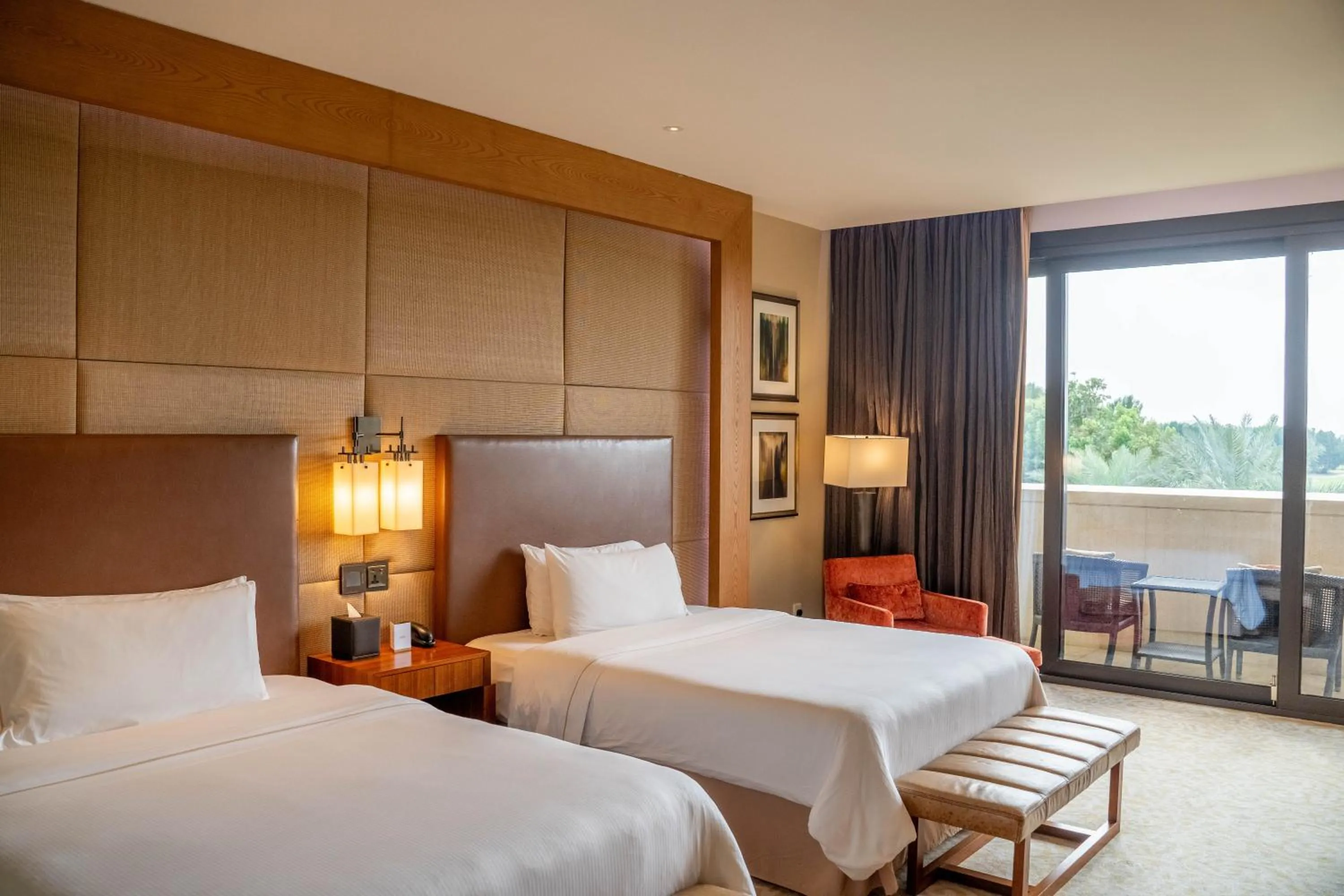 Bed in VOGO Abu Dhabi Golf Resort & Spa Formerly The Westin Abu Dhabi Golf Resort & Spa