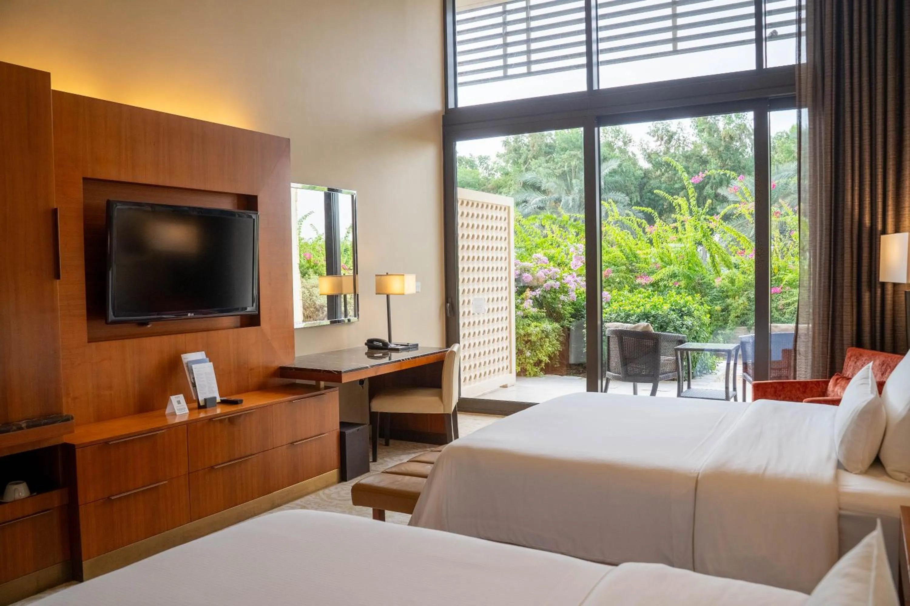 Bed in VOGO Abu Dhabi Golf Resort & Spa Formerly The Westin Abu Dhabi Golf Resort & Spa