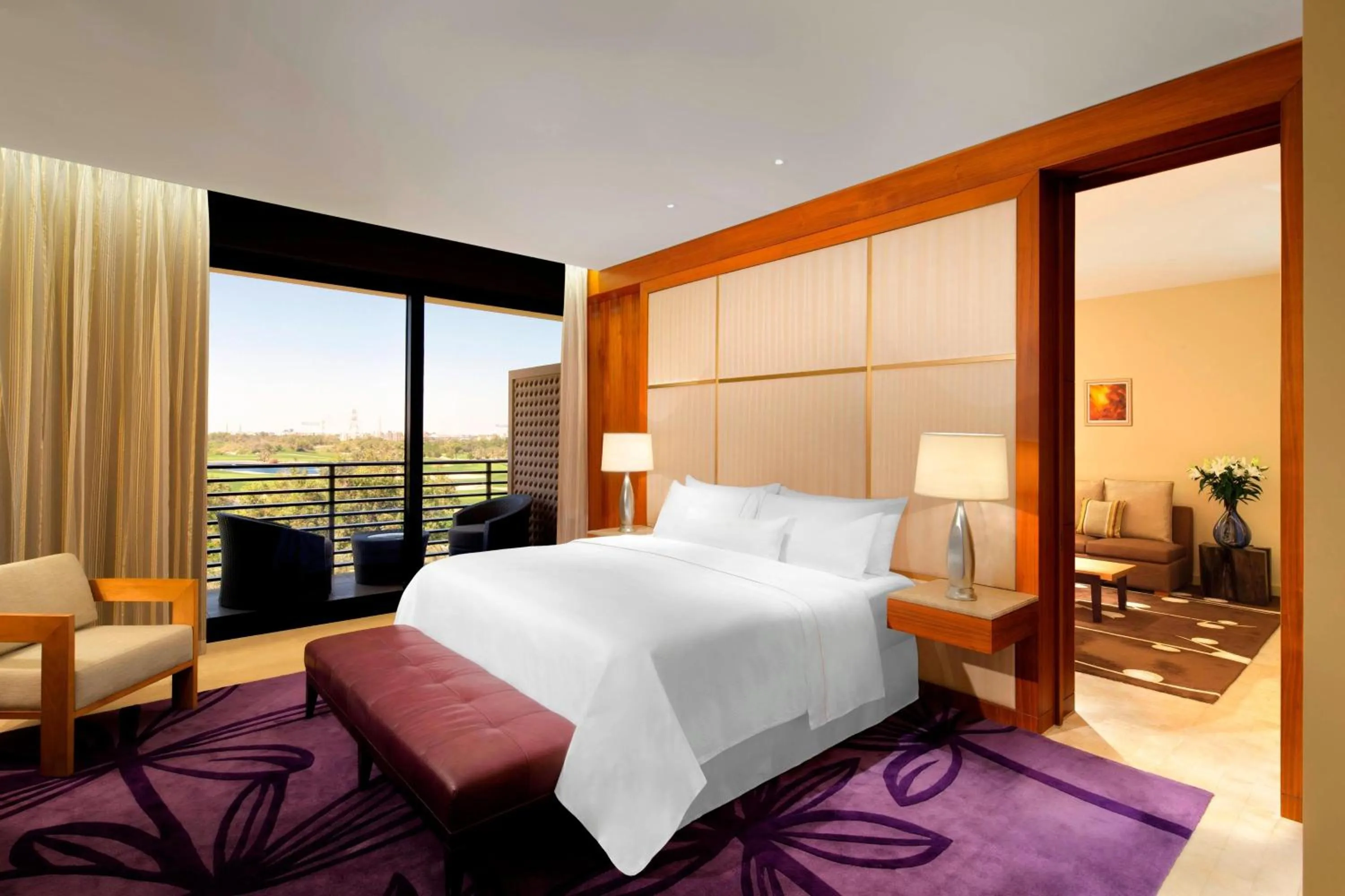 Bedroom, Bed in VOGO Abu Dhabi Golf Resort & Spa Formerly The Westin Abu Dhabi Golf Resort & Spa