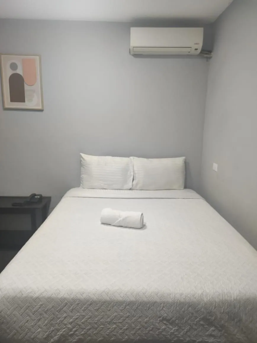 Bed in Kartagus Hotel