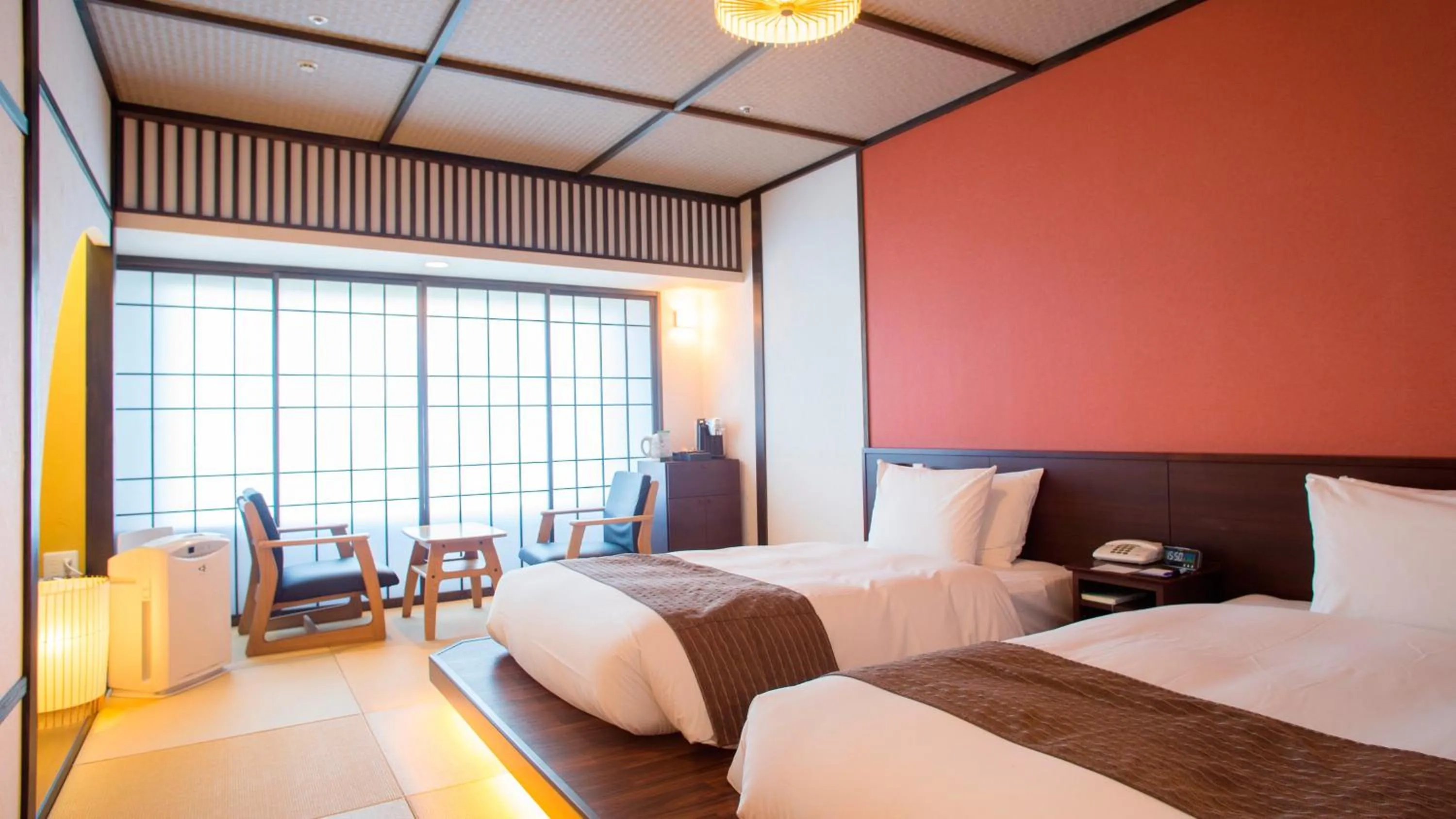 Photo of the whole room, Bed in ANA Holiday Inn Resort Miyazaki by IHG