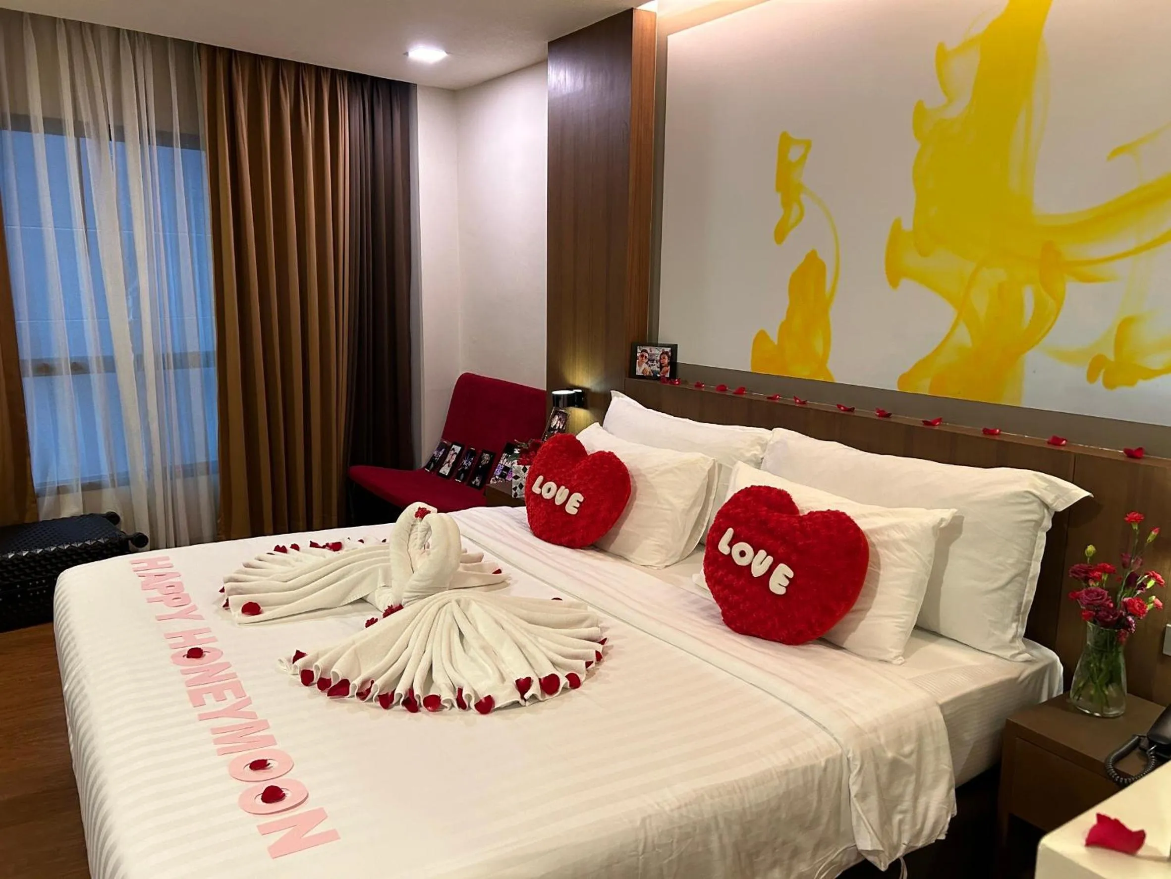 Bed in 41 Suite Bangkok