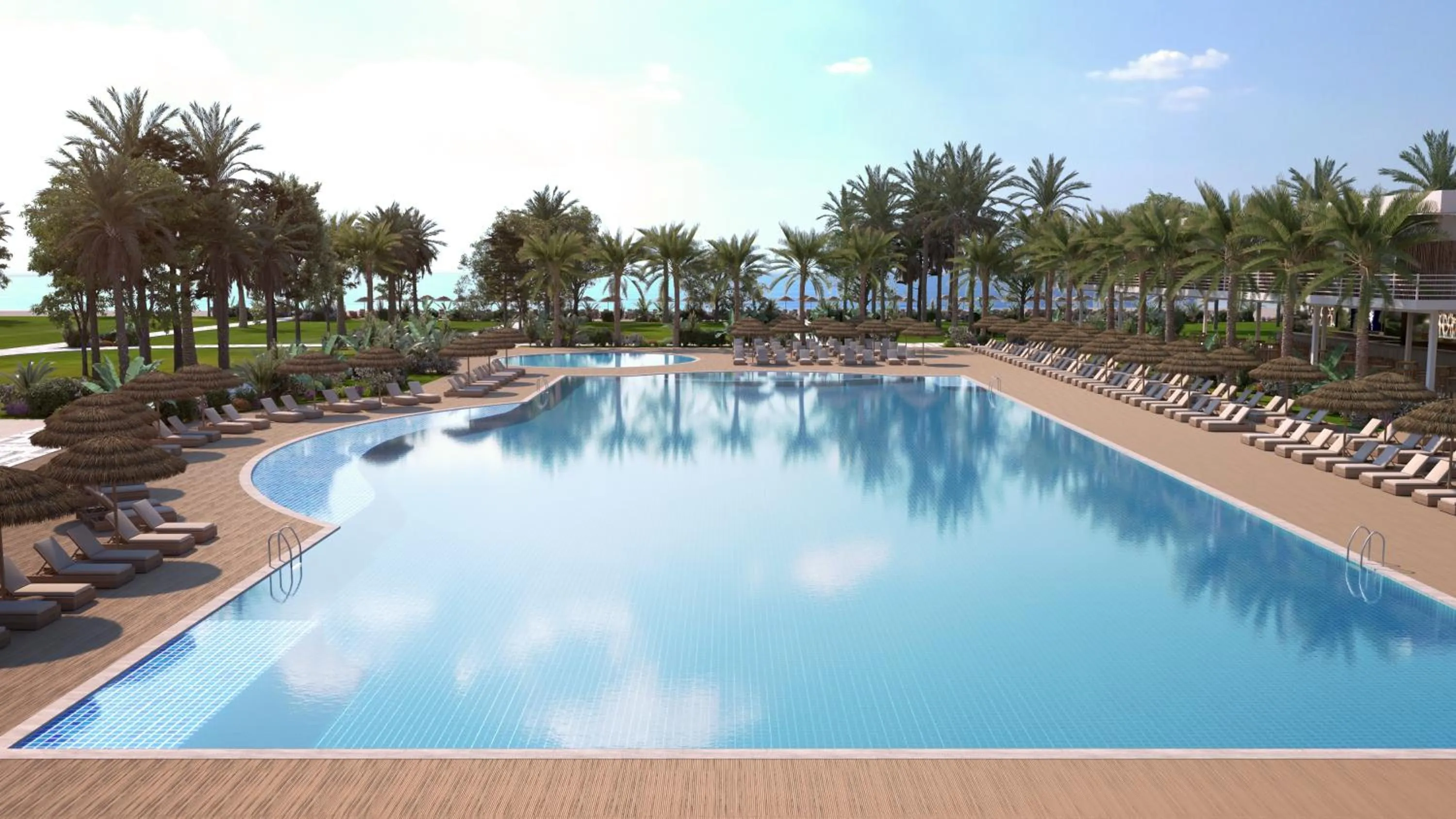 Swimming pool in Amara Luxury Resort & Villas