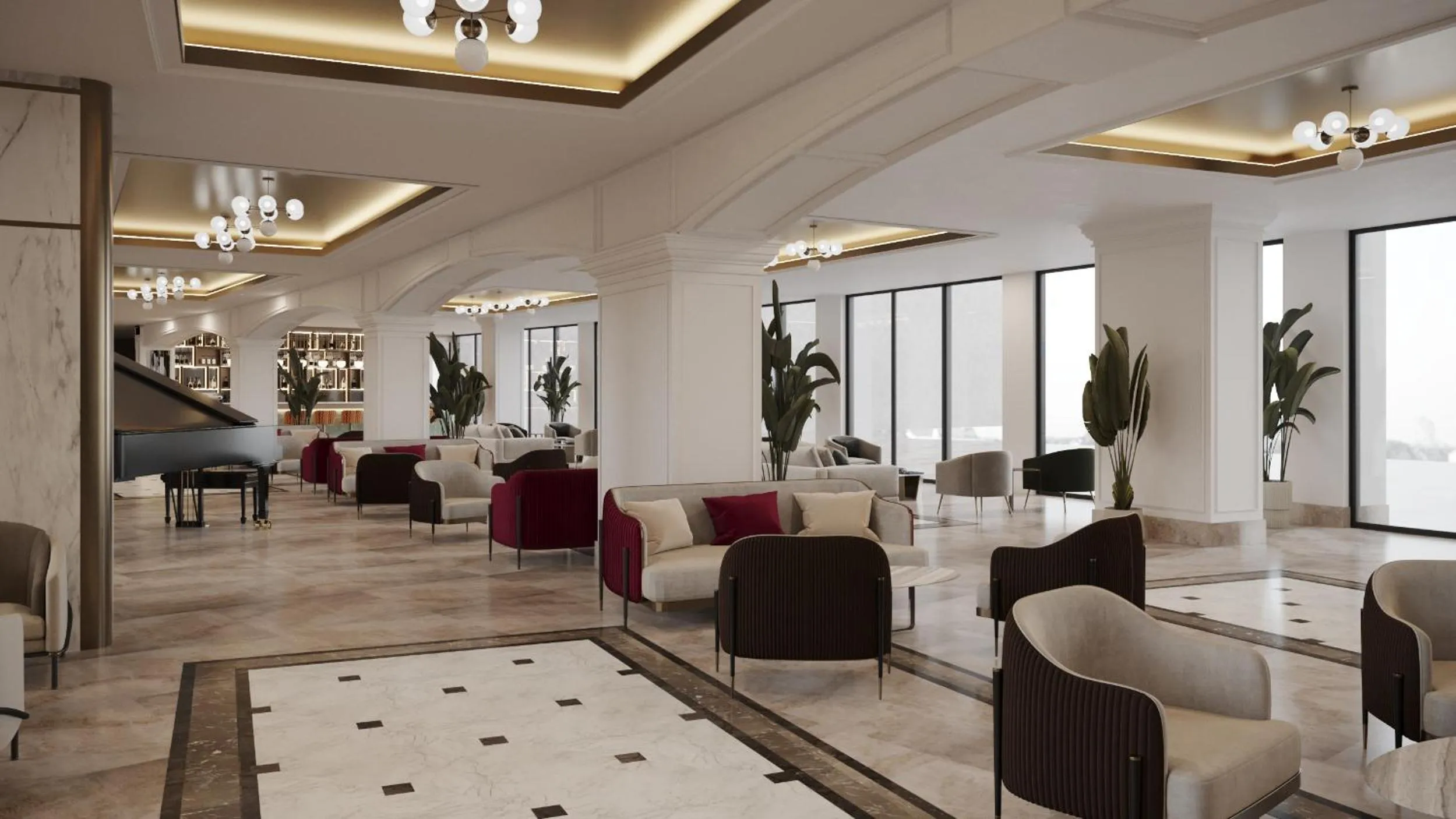 Lobby or reception in Amara Luxury Resort & Villas