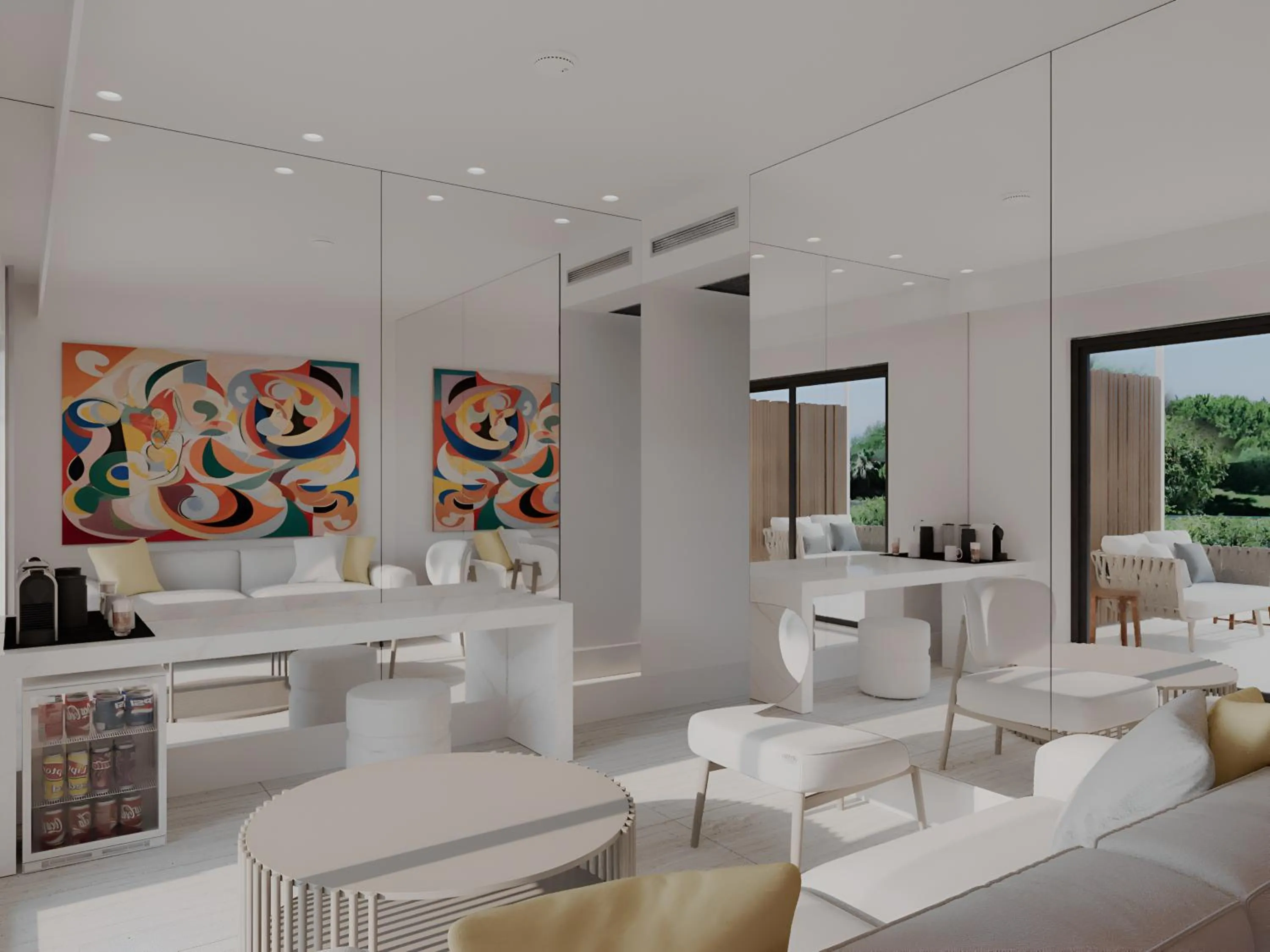 Seating area in Amara Luxury Resort & Villas