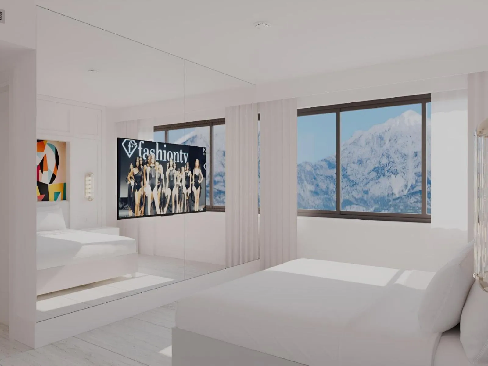 Photo of the whole room, Bed in Amara Luxury Resort & Villas