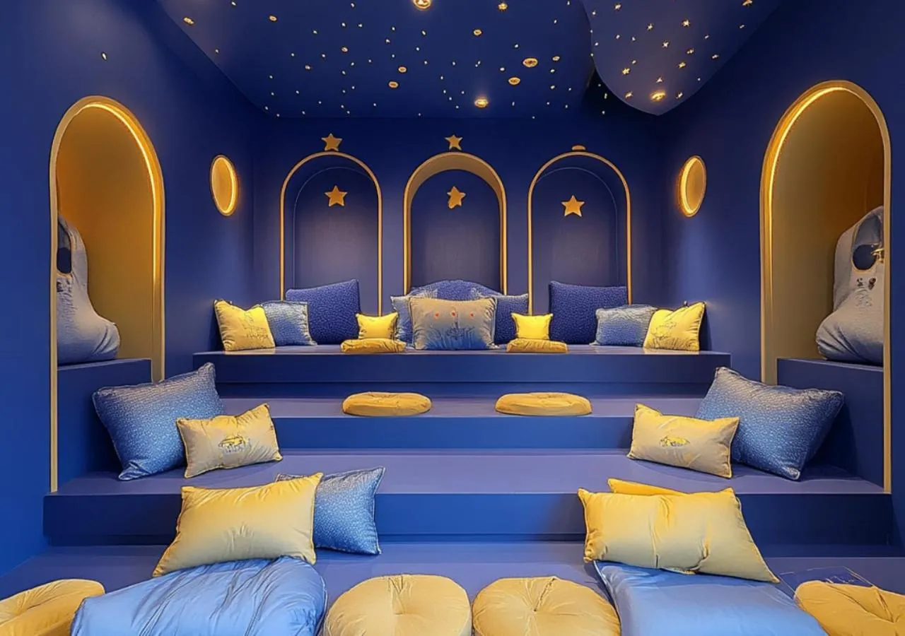 Kids's club, Bed in Amara Luxury Resort & Villas