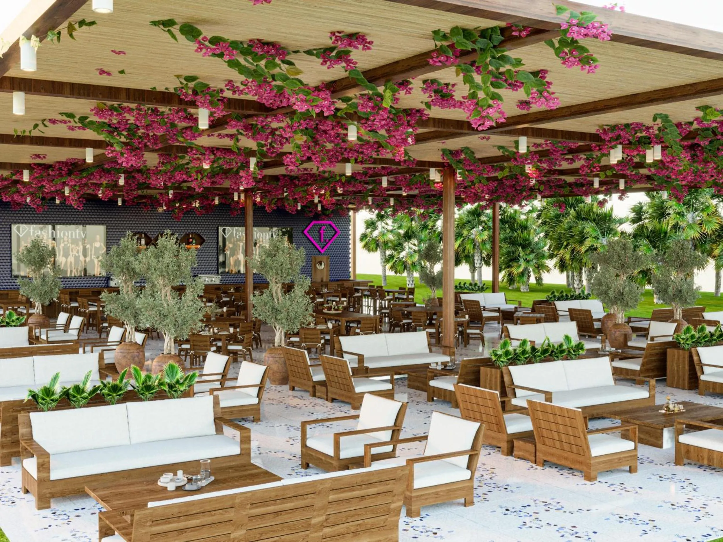 Lounge or bar in Amara Luxury Resort & Villas