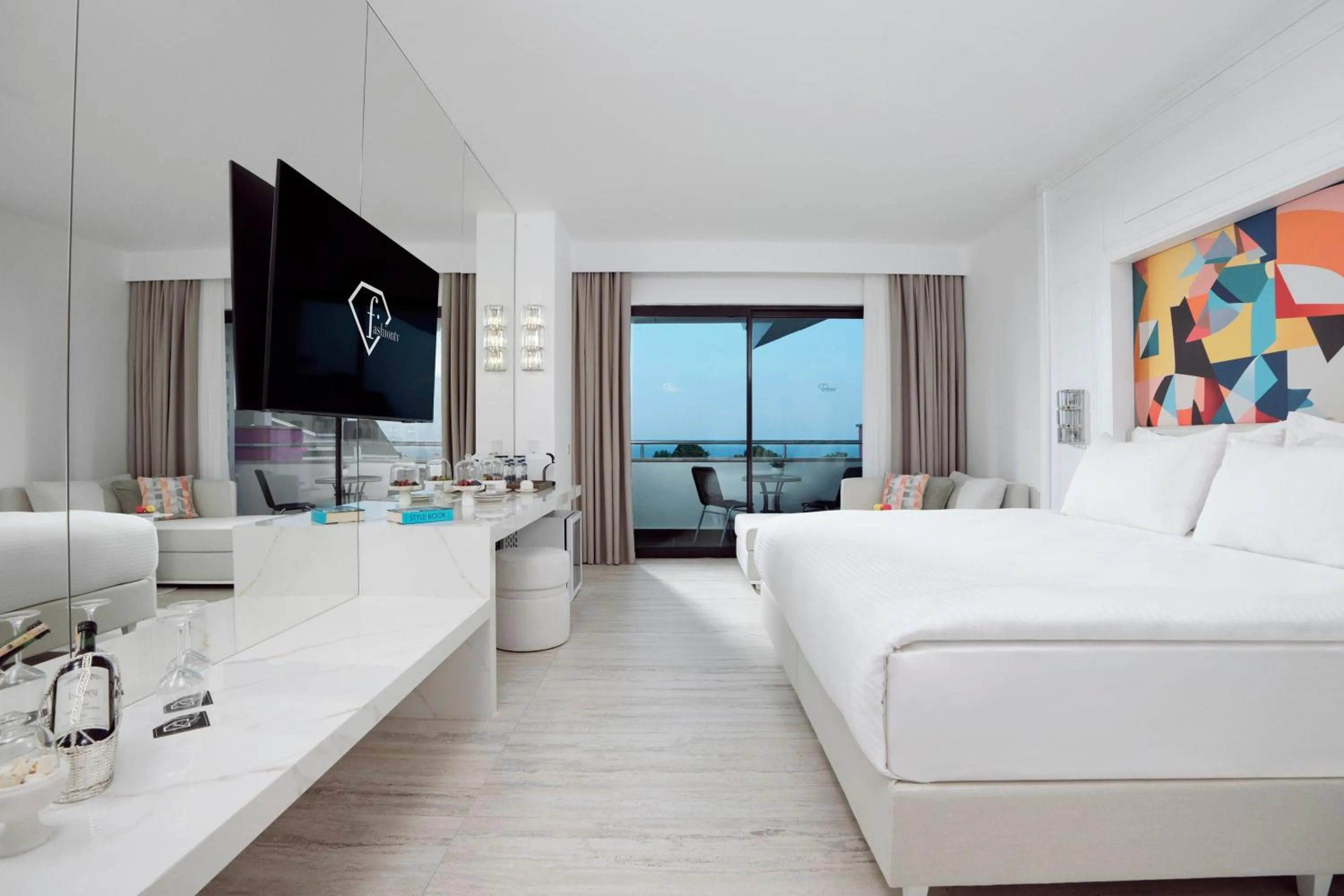 Bed in FashionTV Luxe Resort - Luxury All Inclusive