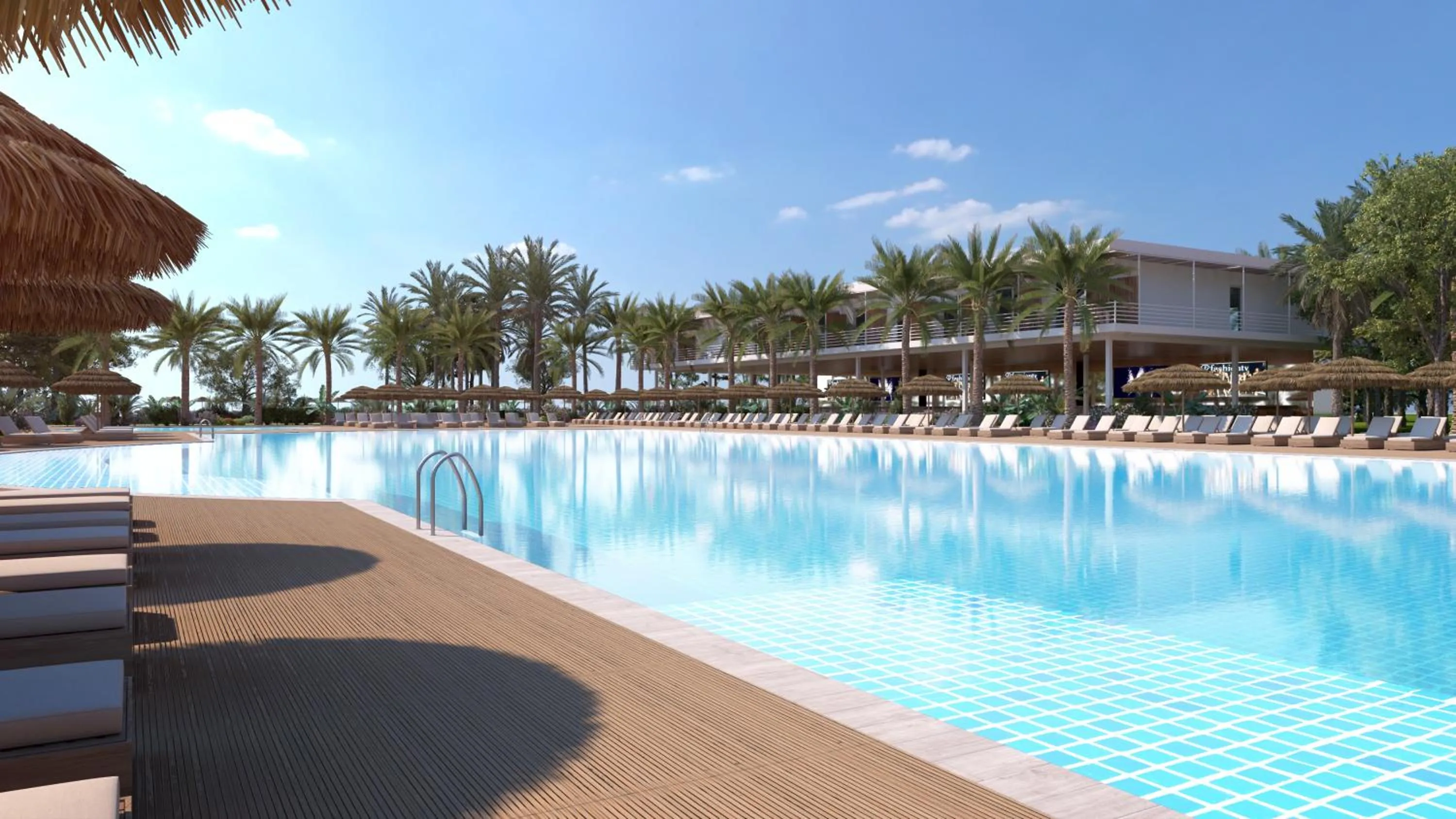 Swimming pool in Amara Luxury Resort & Villas