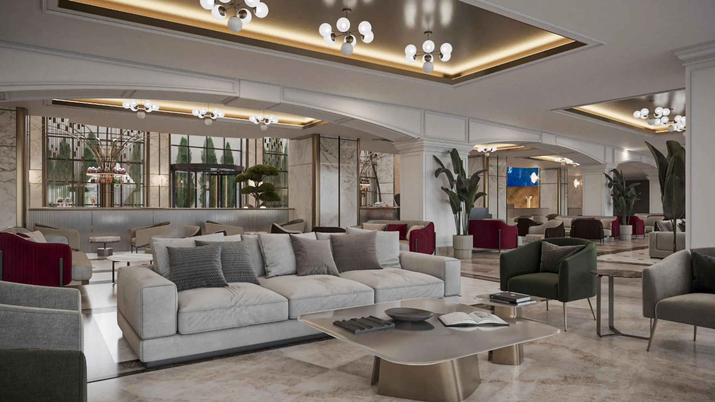 Lobby or reception in Amara Luxury Resort & Villas